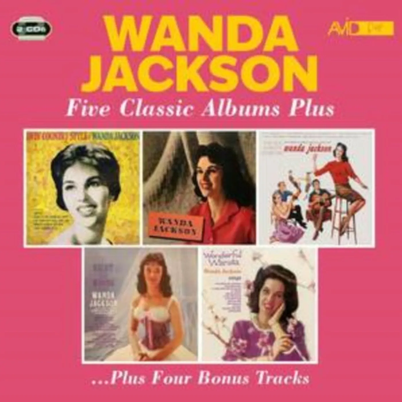 Wanda Jackson CD - Five Classic Albums Plus