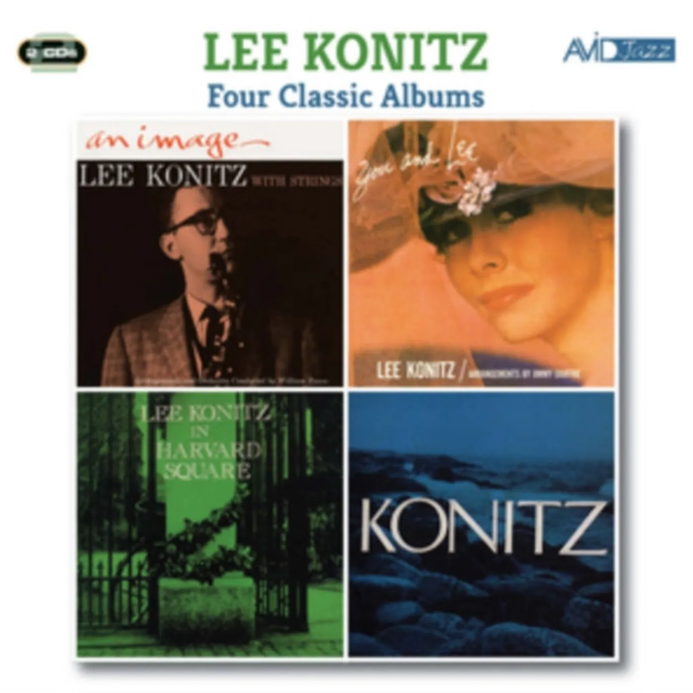 Lee Konitz CD - Four Classic Albums