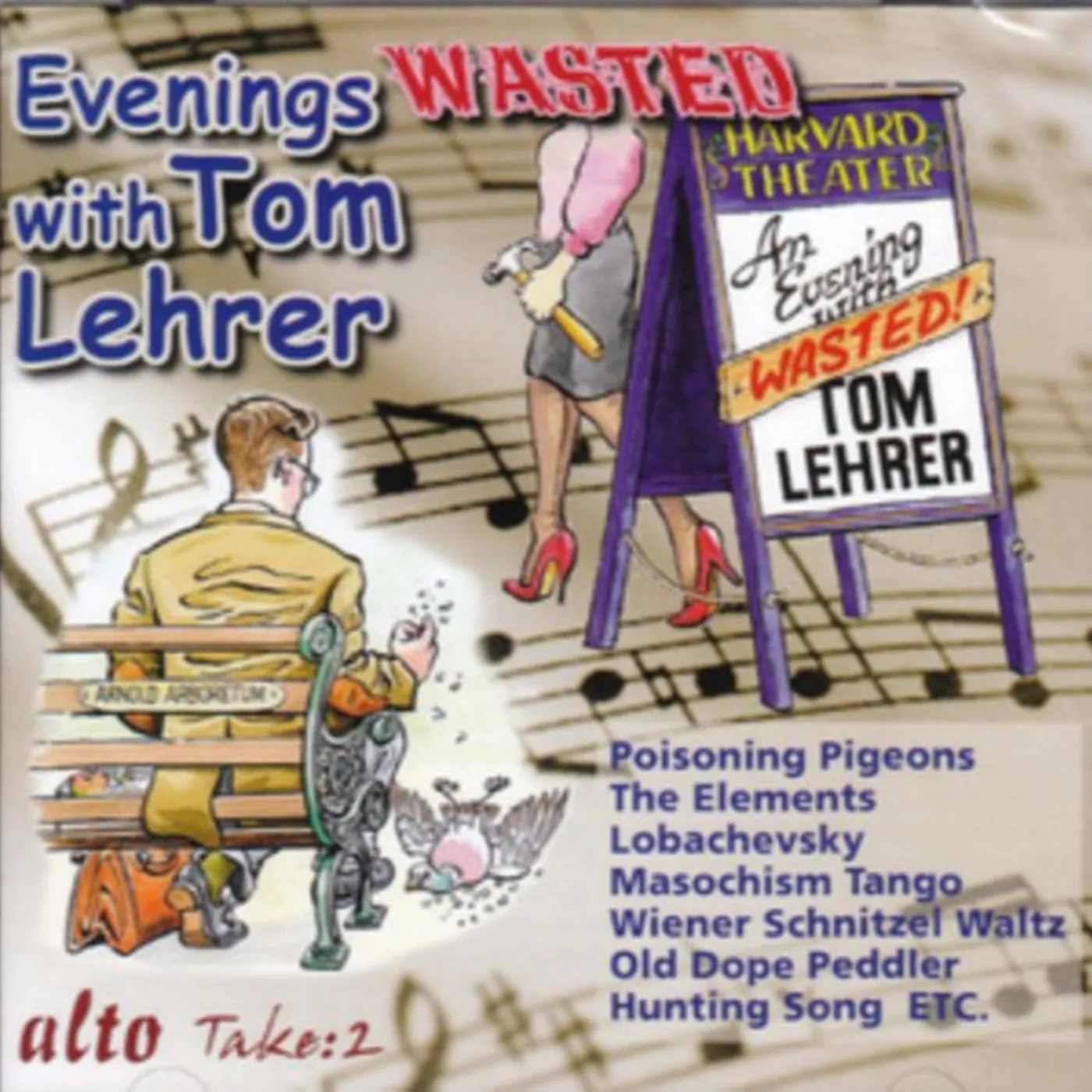 Tom Lehrer CD - Tom Lehrer Evenings Wasted With....(All The Hits)
