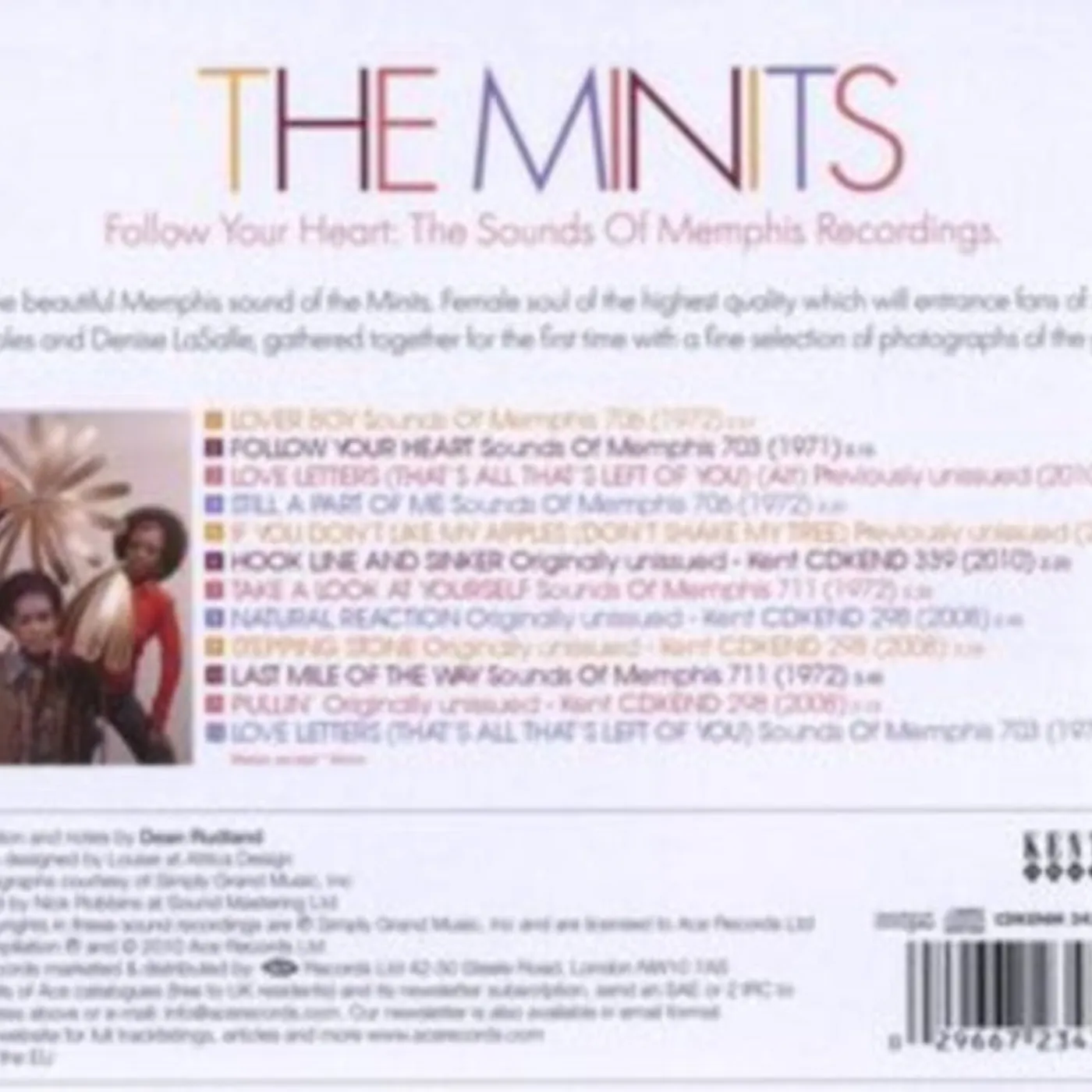 The Minits CD - Follow Your Heart