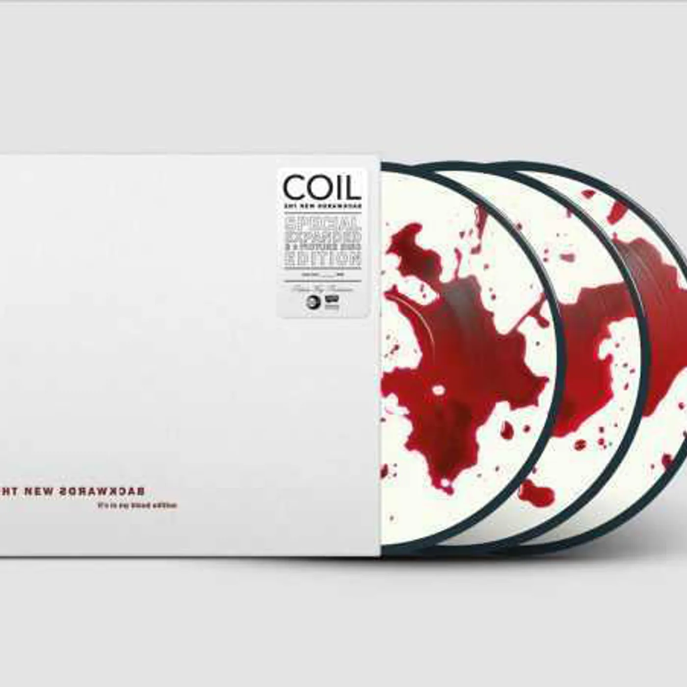 Coil LP - The New Backwards - It'S In My Blood Edition - (Picture 3Lp) (Vinyl)