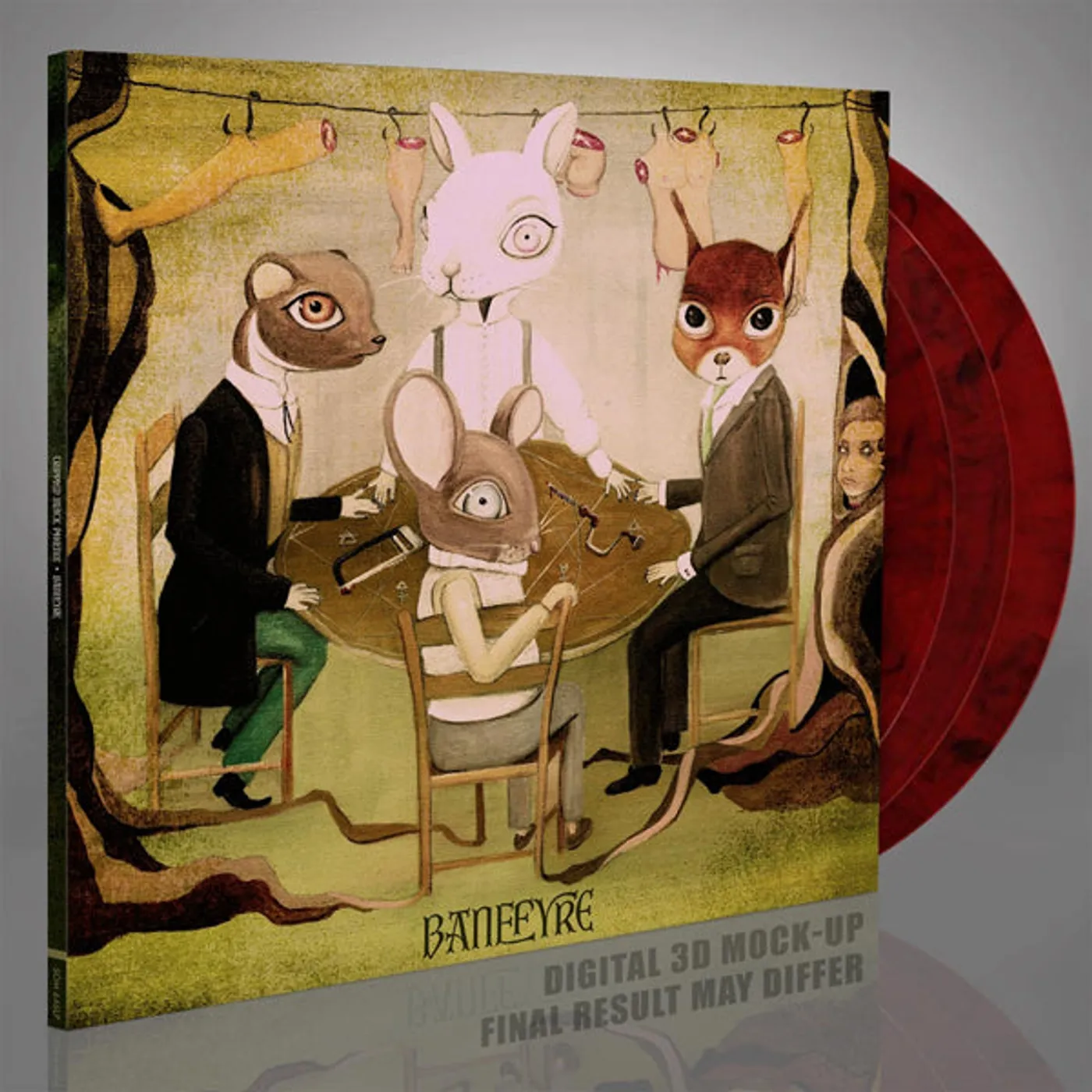 Crippled Black Phoenix LP - Banefyre (Red/Black Marble Vinyl)
