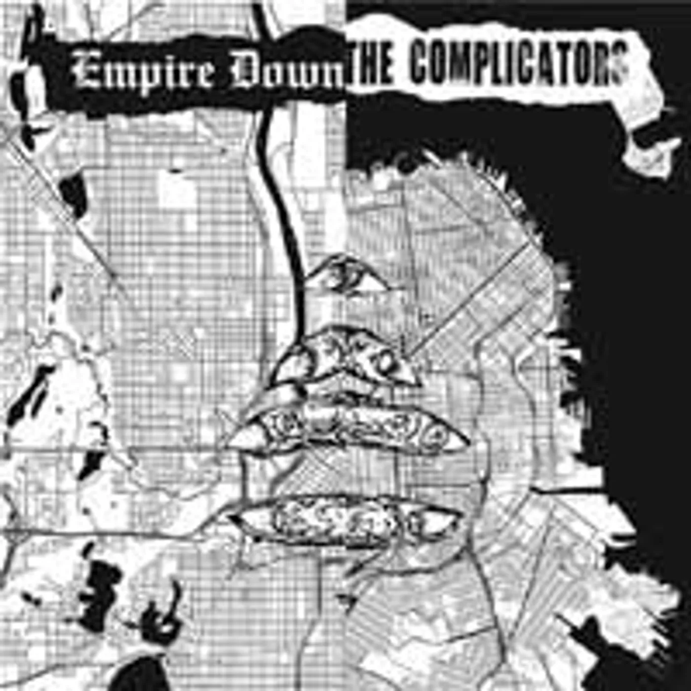 The Complicators, The/Empire Down LP - Complicators, The/Empire Down Split (Vinyl)