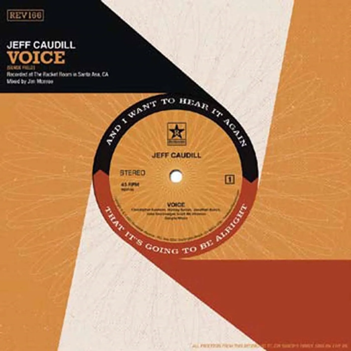 Jeff Caudill LP - Voice / Wishing Well (Teal Vinyl)