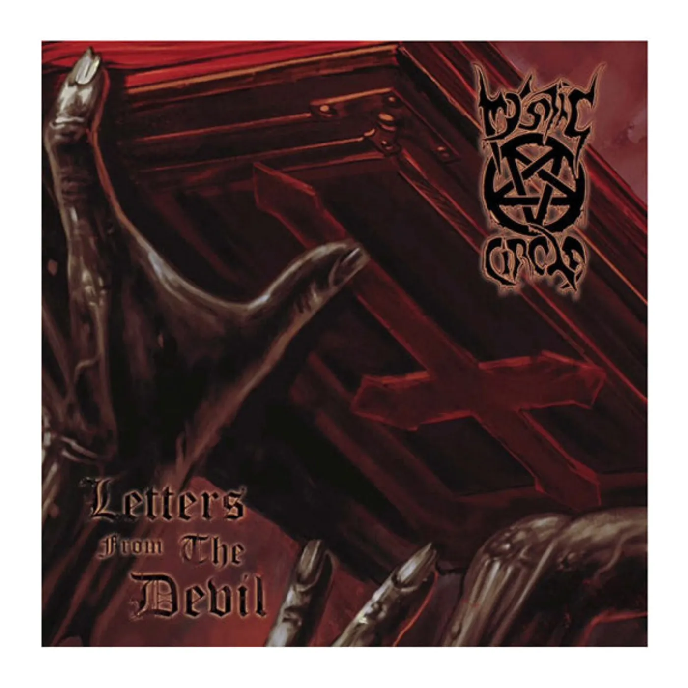 Mystic Circle LP - Letters From The Devil / The Godsmasher (Vinyl)