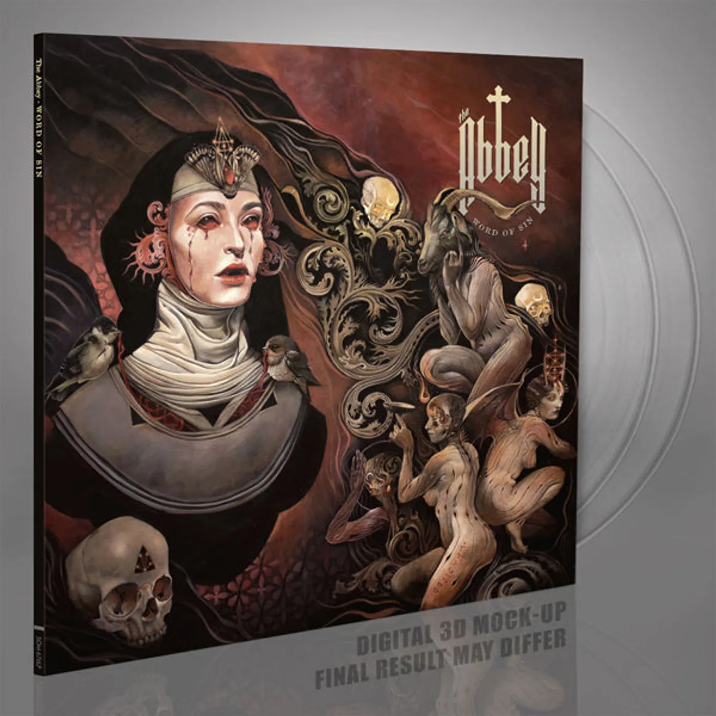 Abbey, The LP - Word Of Sin (Crystal Clear Vinyl)
