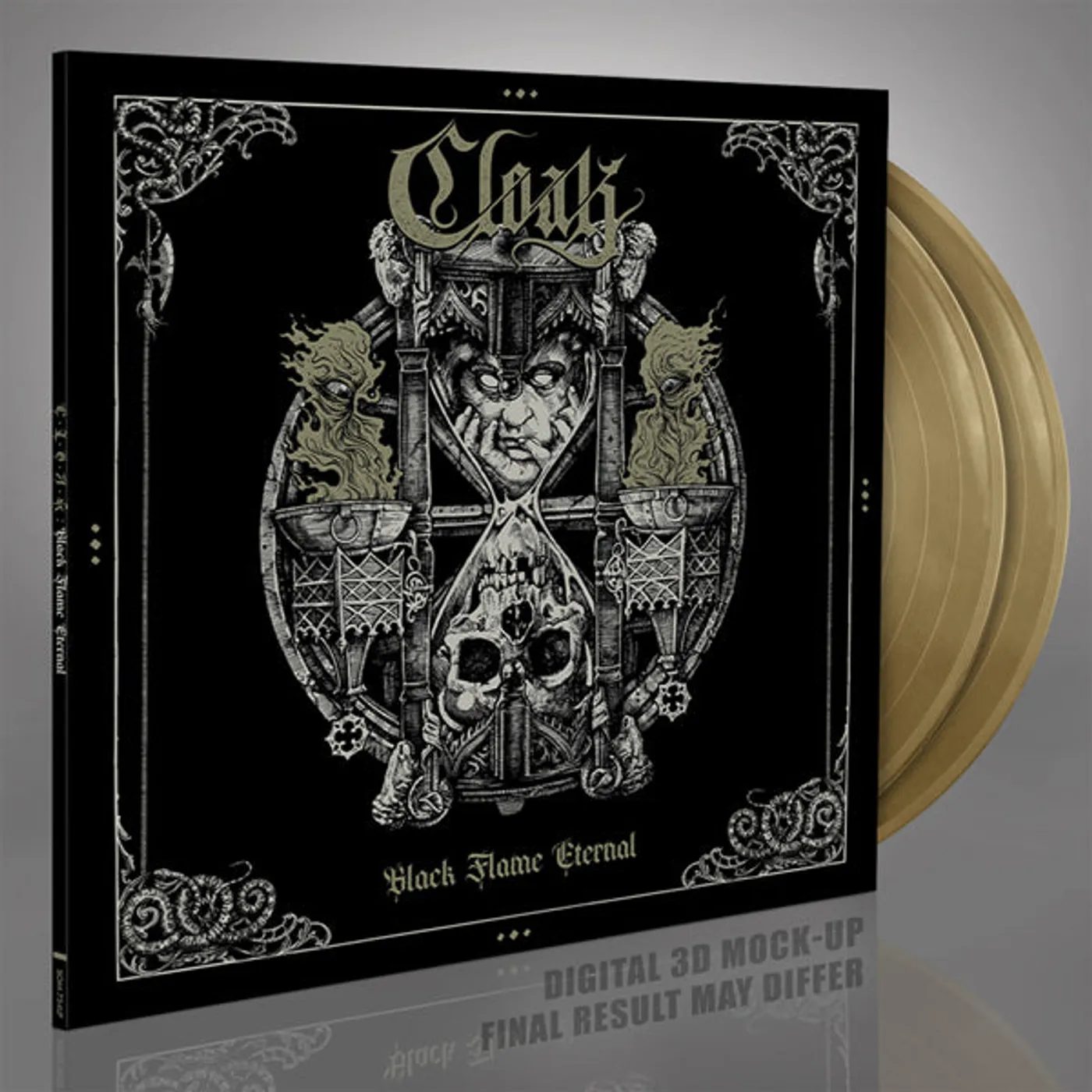 Cloak LP - Black Flame Eternal (Gold Vinyl)
