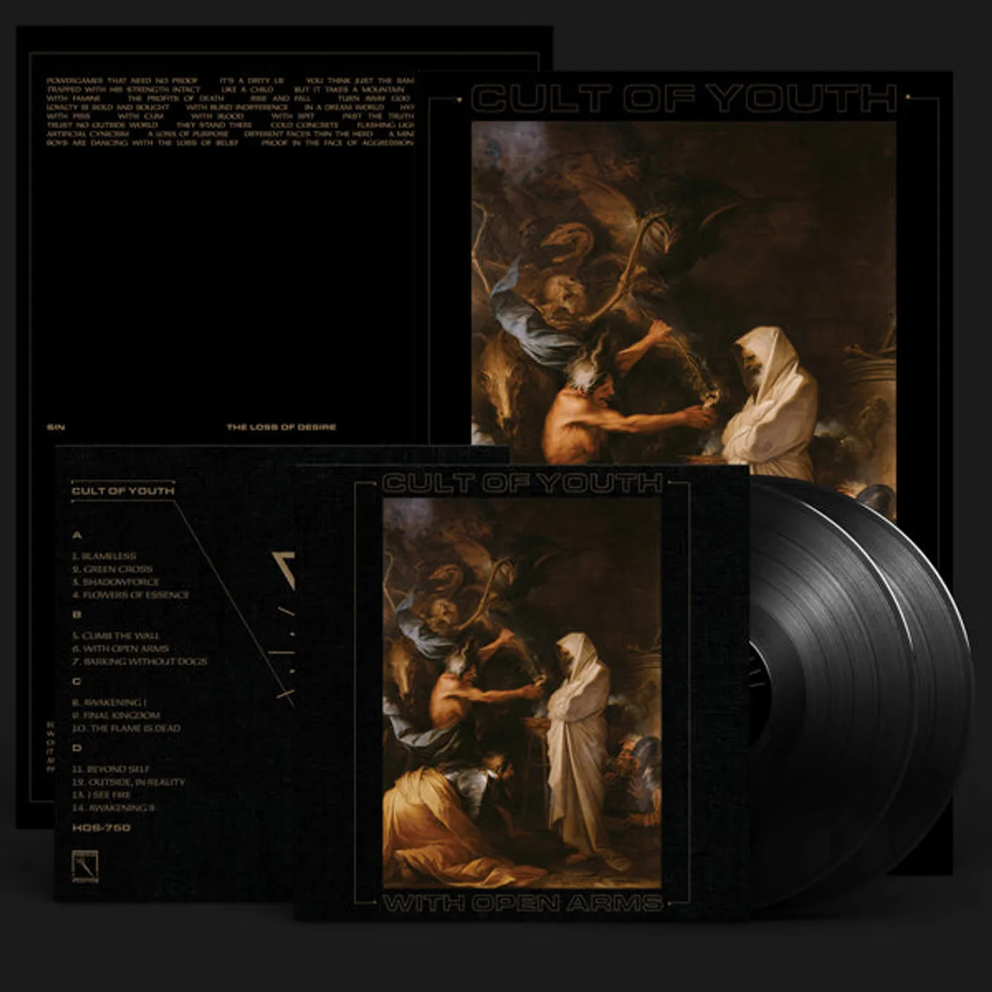 Cult Of Youth LP - With Open Arms (Vinyl)
