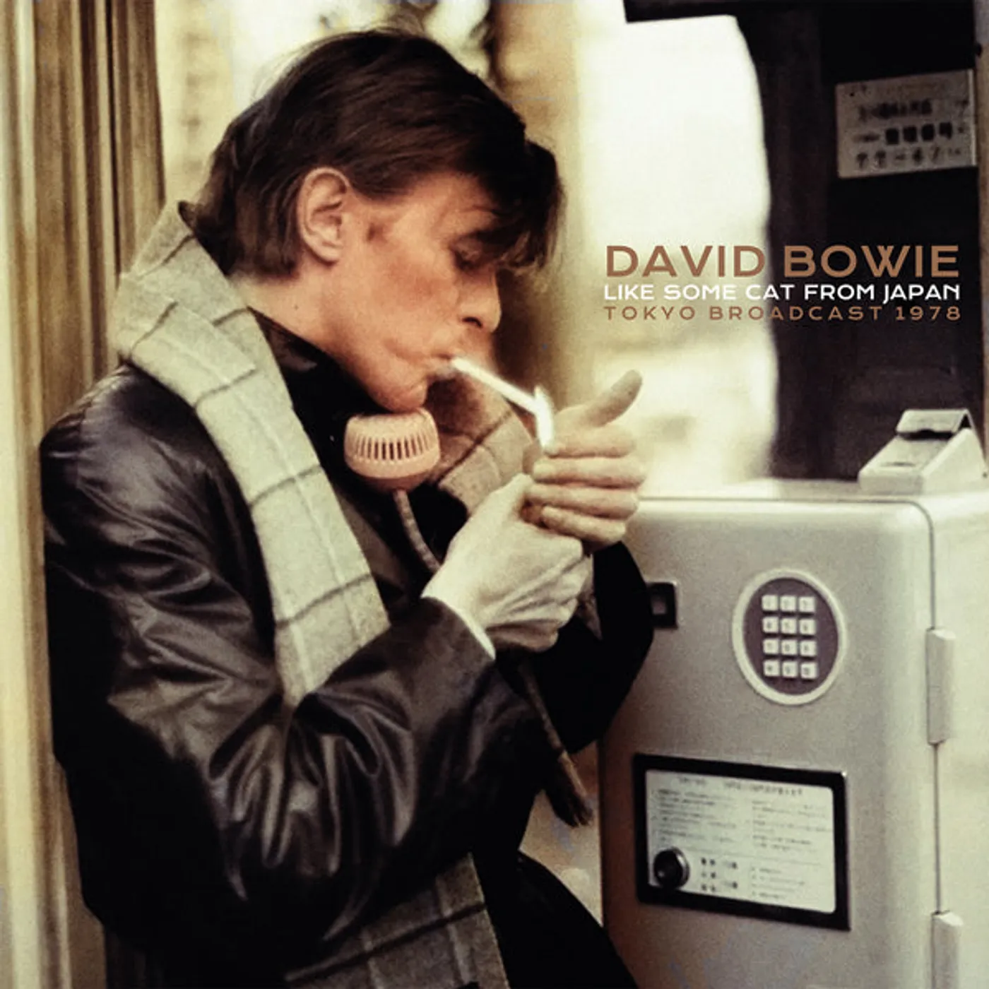 David Bowie LP - Like Some Cat From Japan (Clear Vinyl)