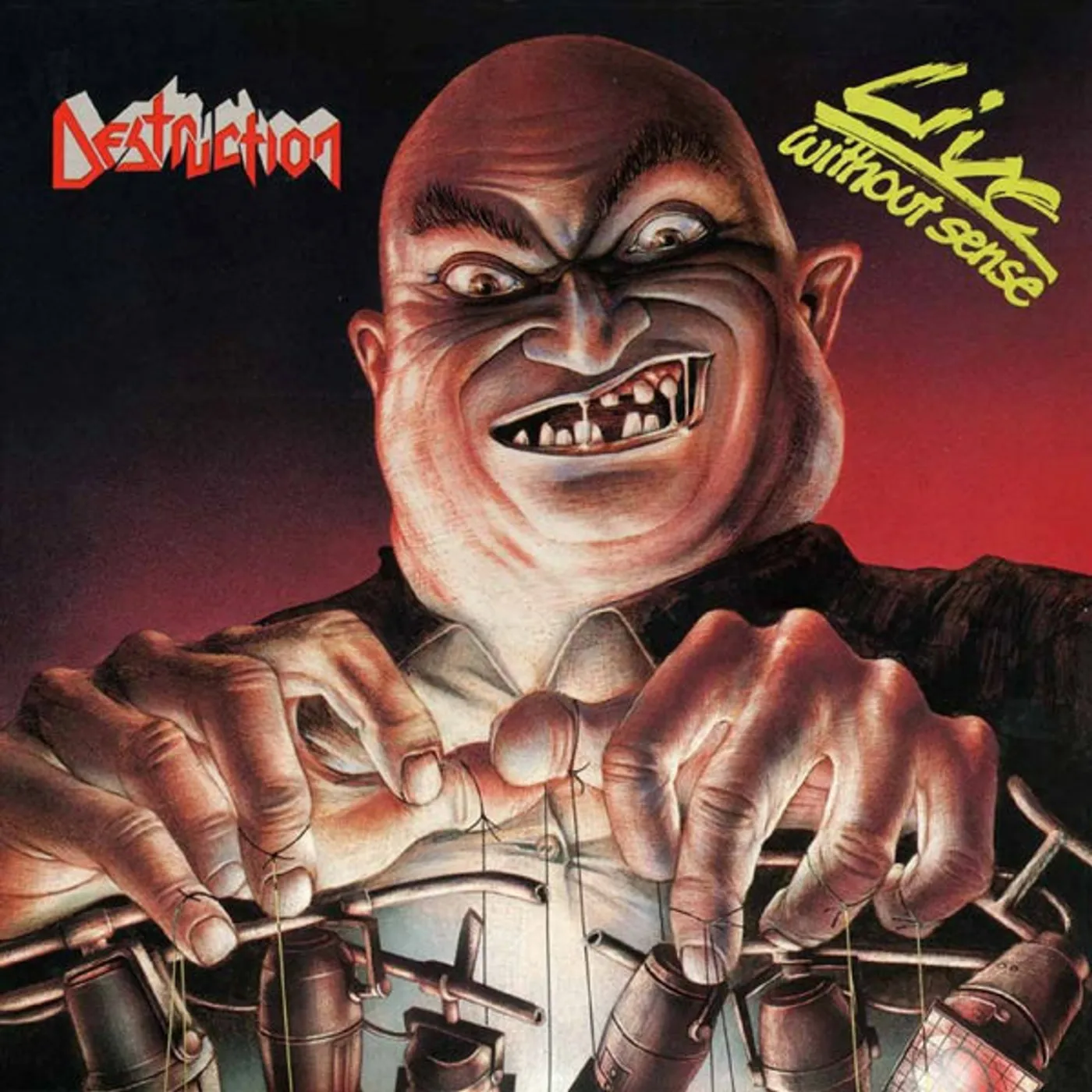 Destruction LP - Live Without Sense (Red/Grey Bi-Color Vinyl)