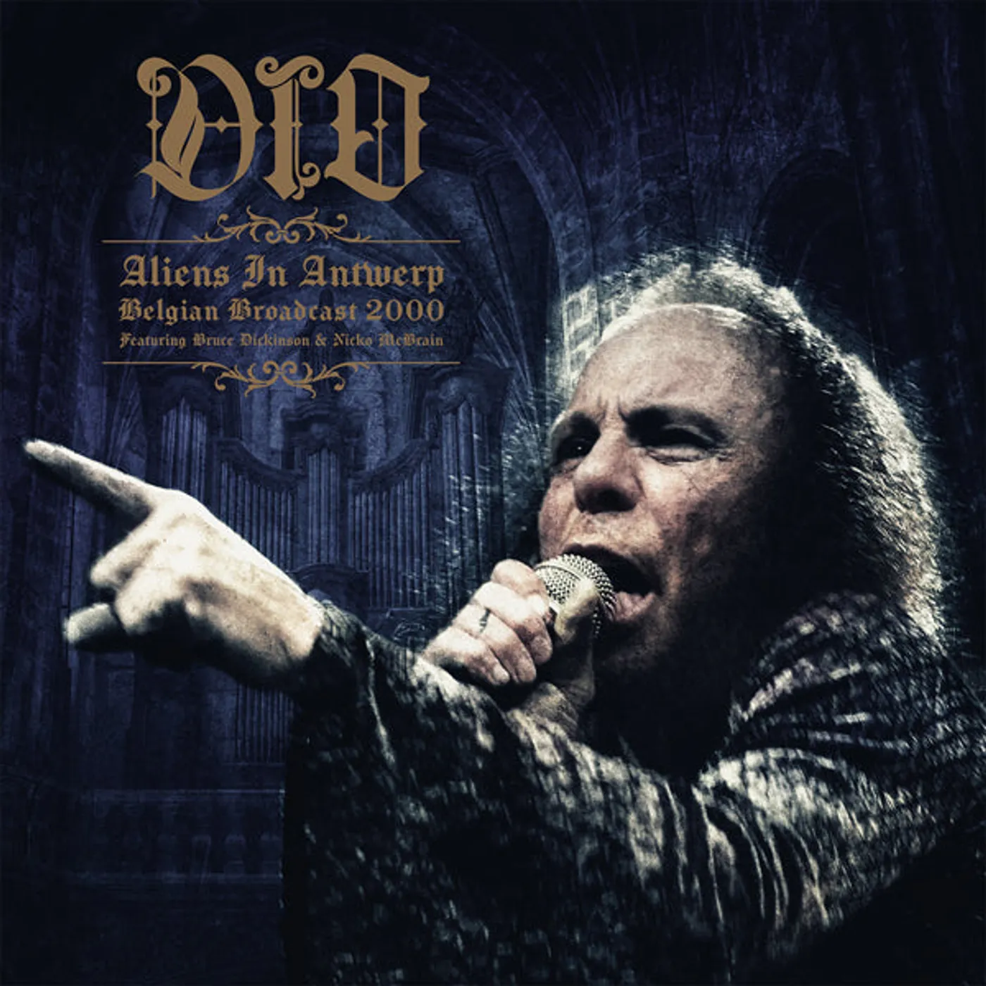 Dio LP - Aliens In Antwerp (Clear W/ Black Splatter Vinyl)