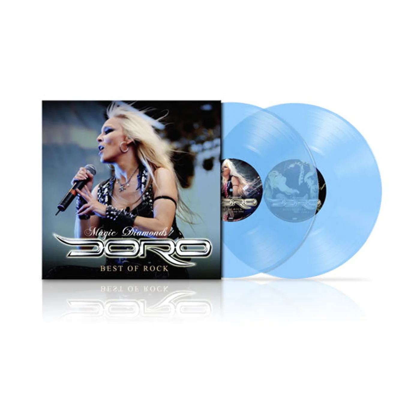 Doro LP - Magic Diamonds - Best Of Rock (Curacao Clear) (2lp) (Vinyl)