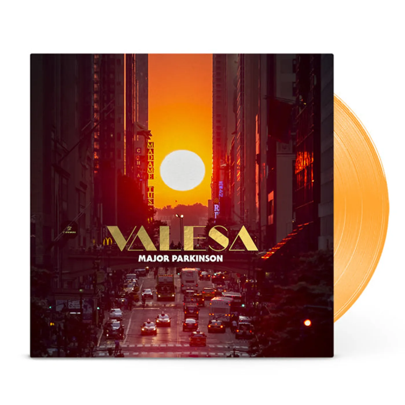 Major Parkinson LP - Valesa (Ltd.Orange Vinyl)