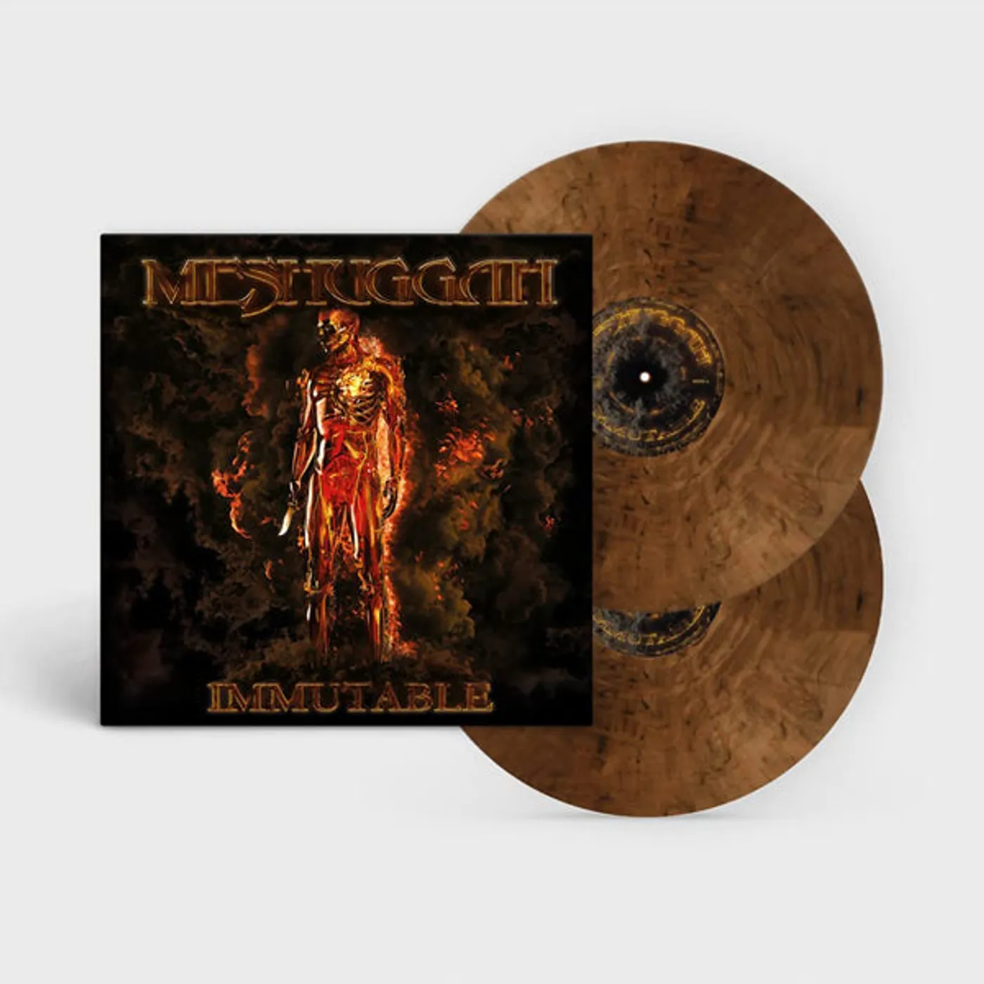 Meshuggah LP - Immutable (Clear/Red/Black Marble Vinyl)