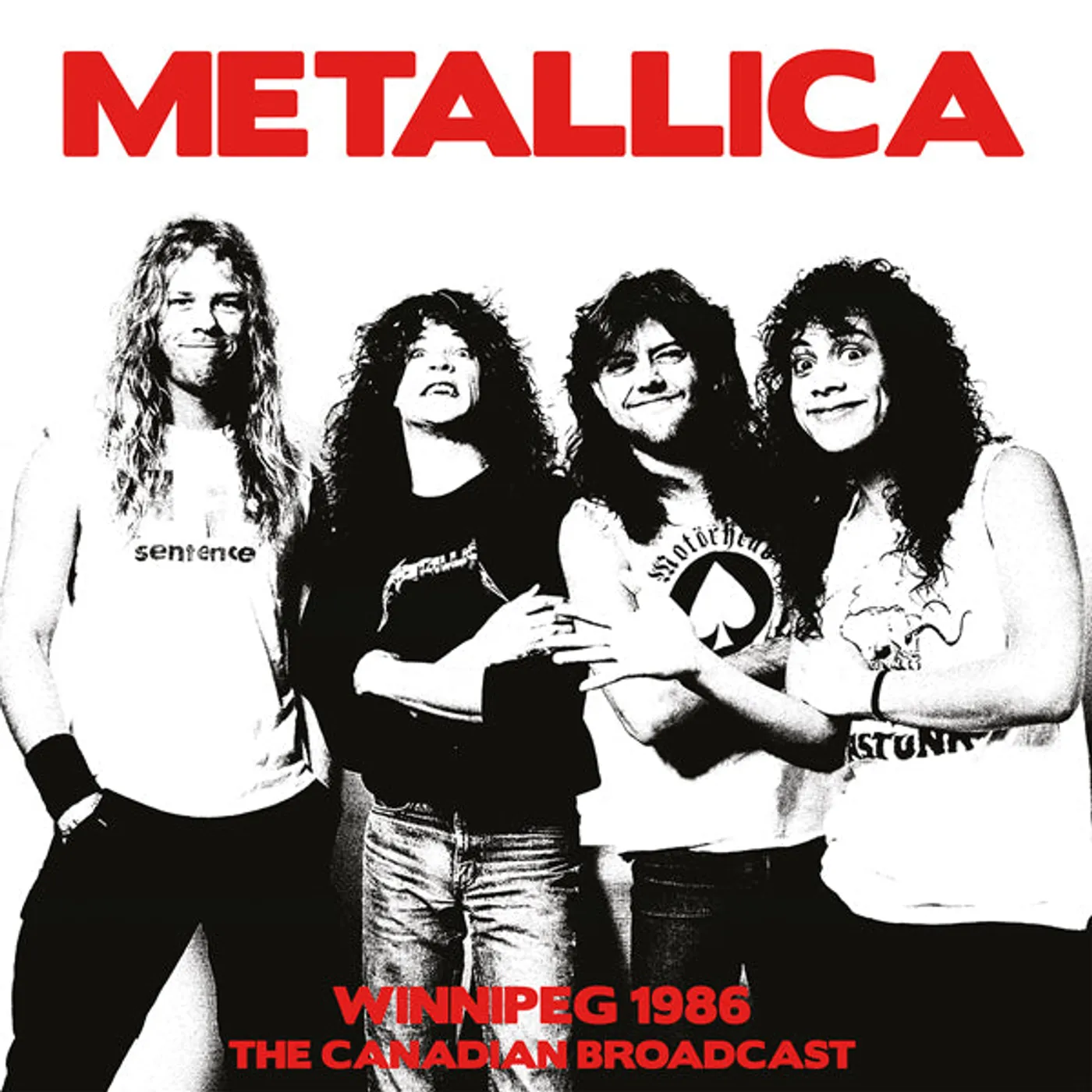 Metallica LP - Winnipeg 1986 (Red Vinyl)