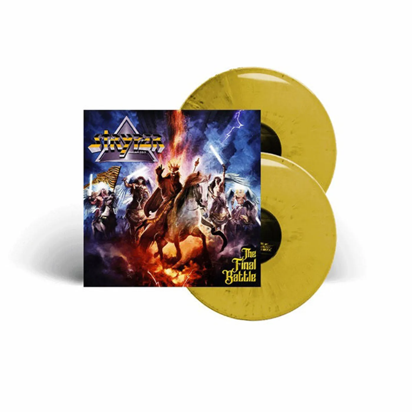 Stryper LP - The Final Battle (2lp) (Yellow Marble Vnyl) (Vinyl)