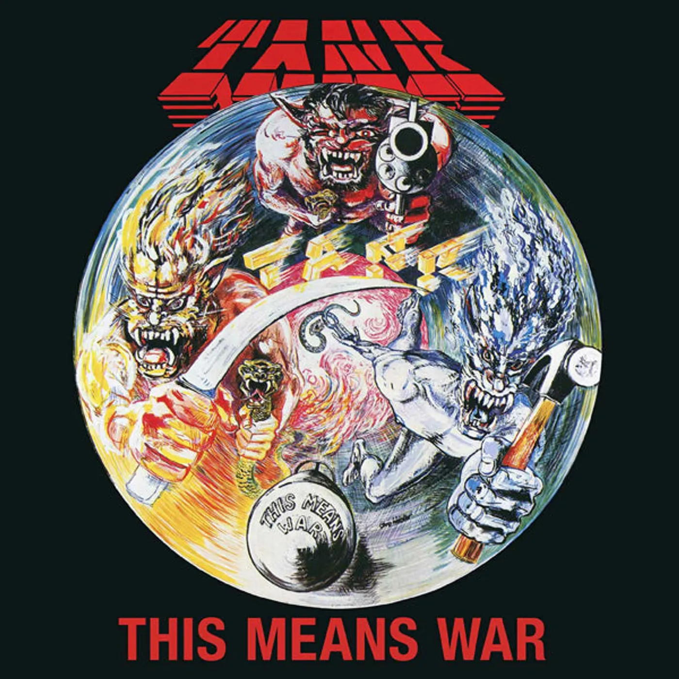  Tank LP - This Means War (Red/Black Vinyl)