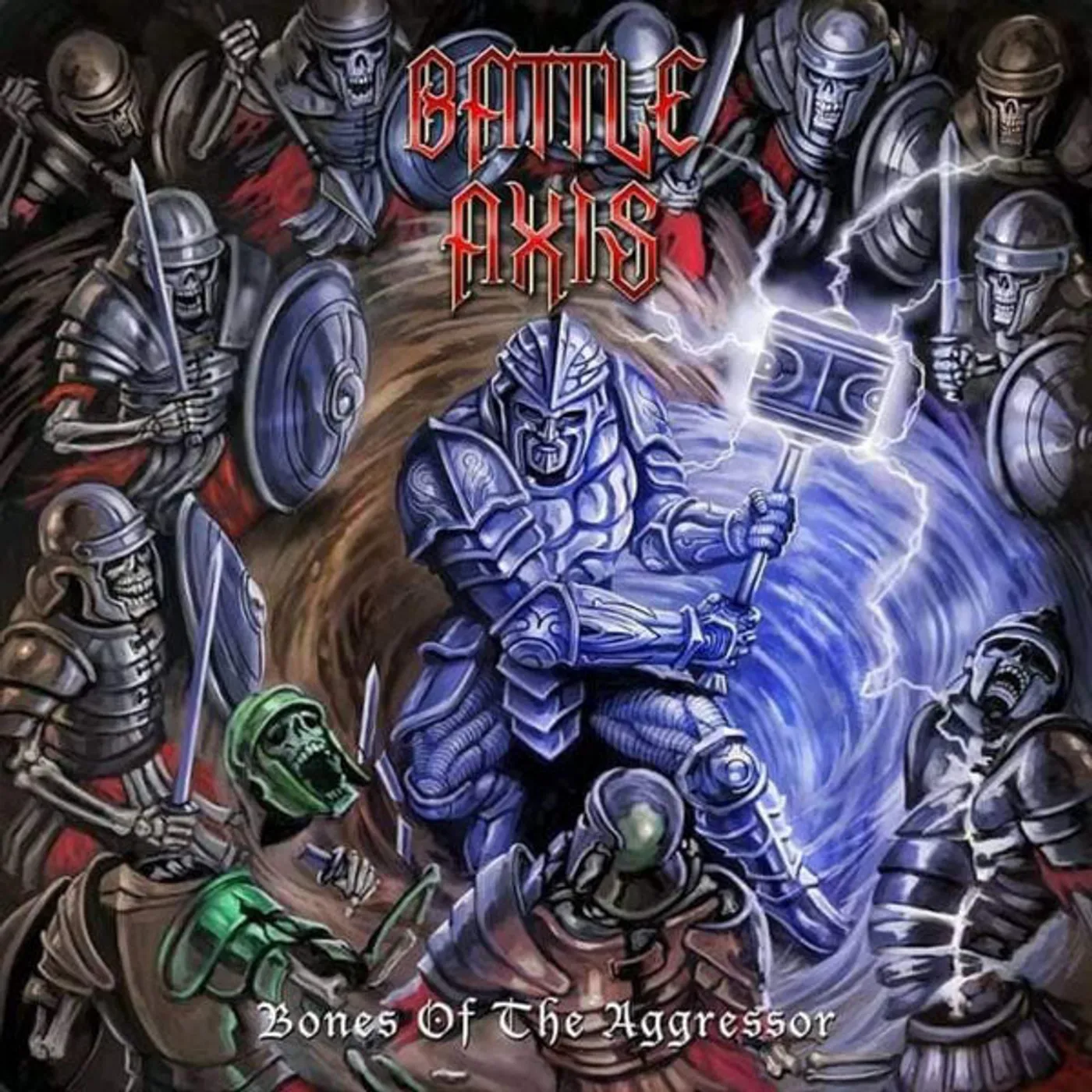 Battle Axis LP - Bones Of The Aggressor (Vinyl)
