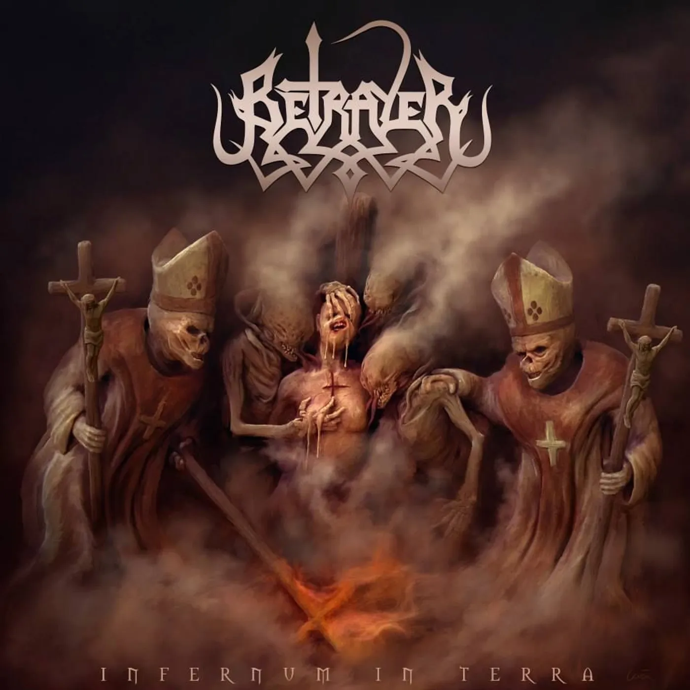Betrayer LP - Infernum In Terra (Colored Vinyl)