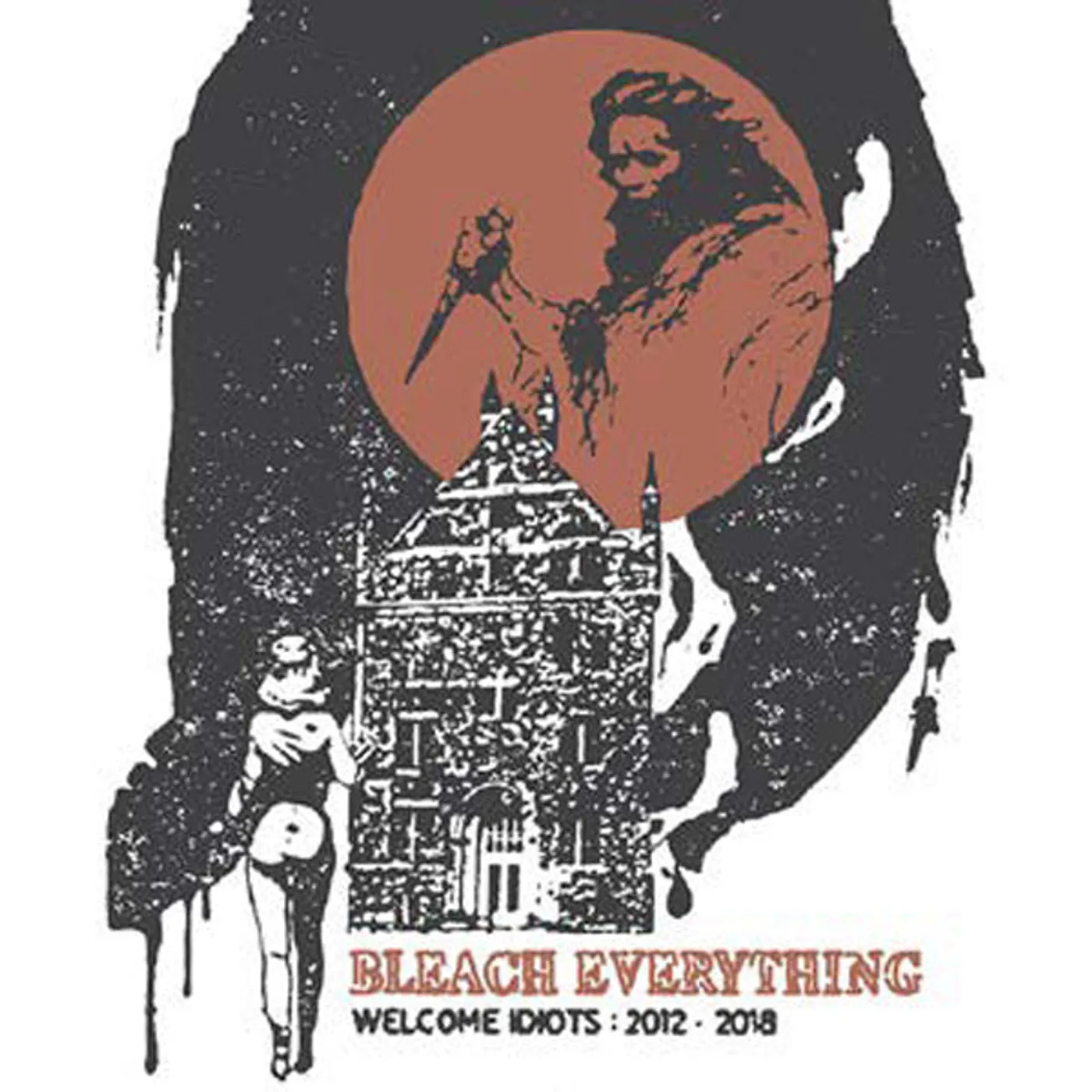 Bleach Everything LP - Welcome Idiots: 2012-2018 (Bone/Black Swirl Vinyl)