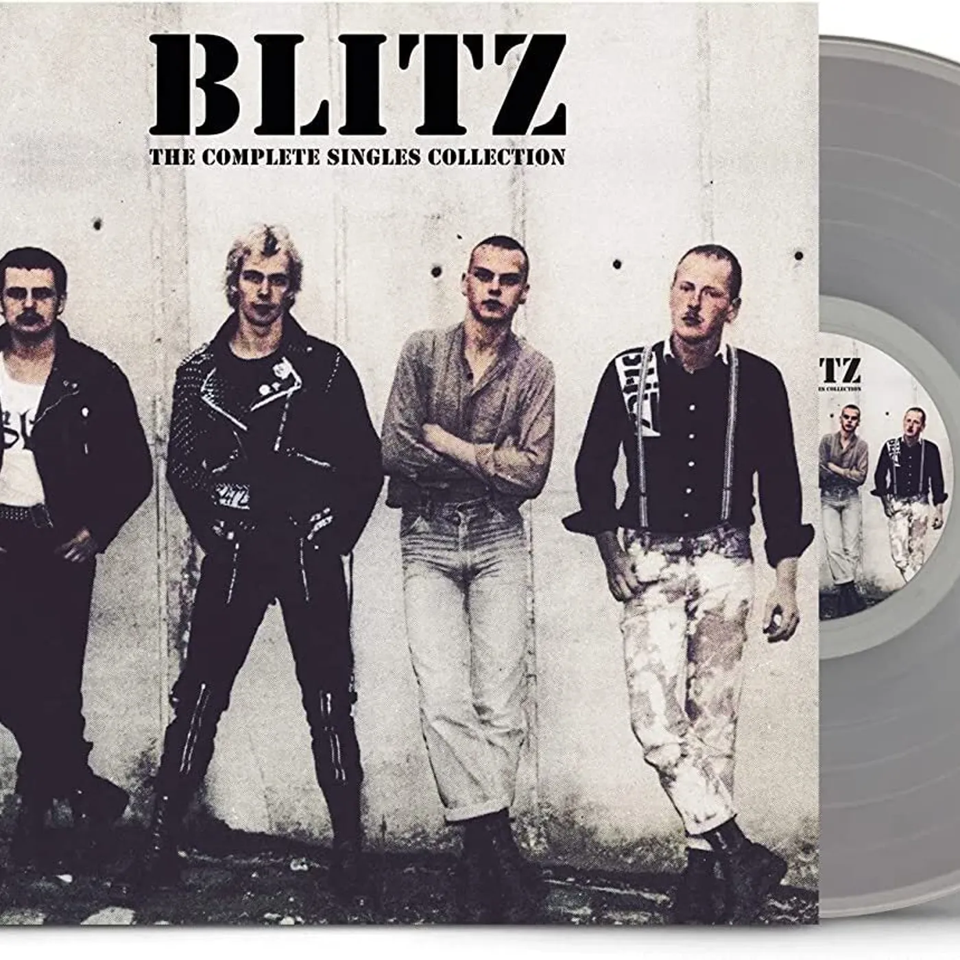 Blitz LP - The Complete Singles Collection  (Clear Vinyl)