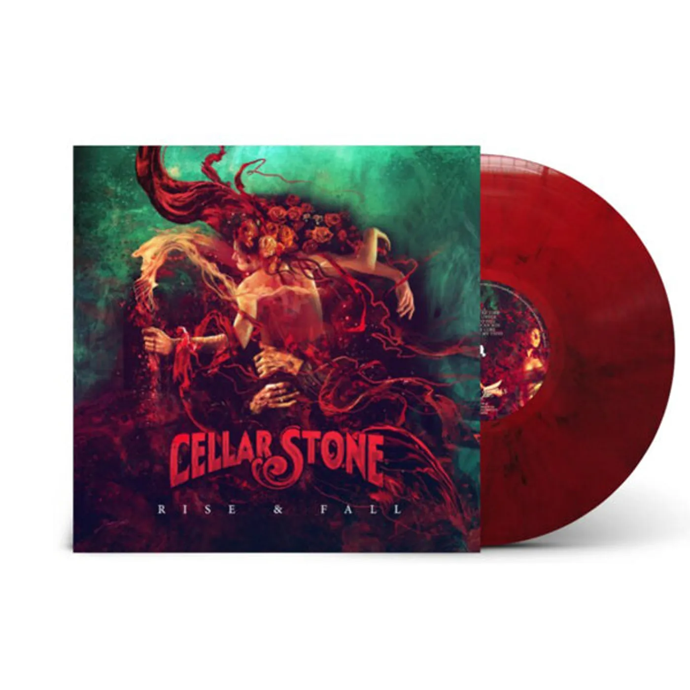 Cellar Stone LP - Rise & Fall (Red/Black Marbled Vinyl)