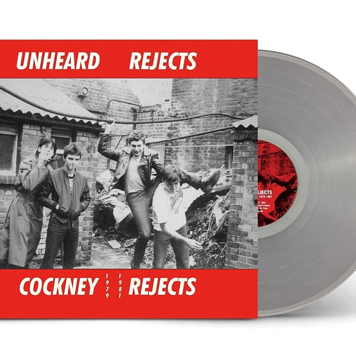 Cockney Rejects LP - Unheard Rejects (1979-1981) (Clear Vinyl)