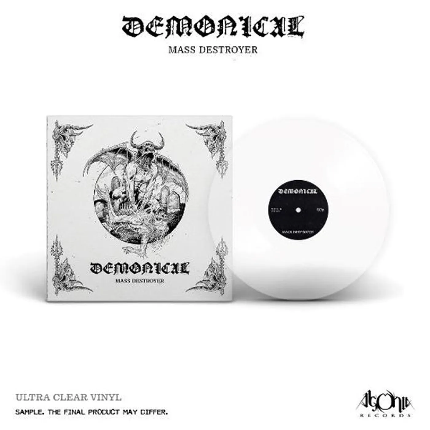 Demonical LP - Mass Destroyer (Clear Vinyl)