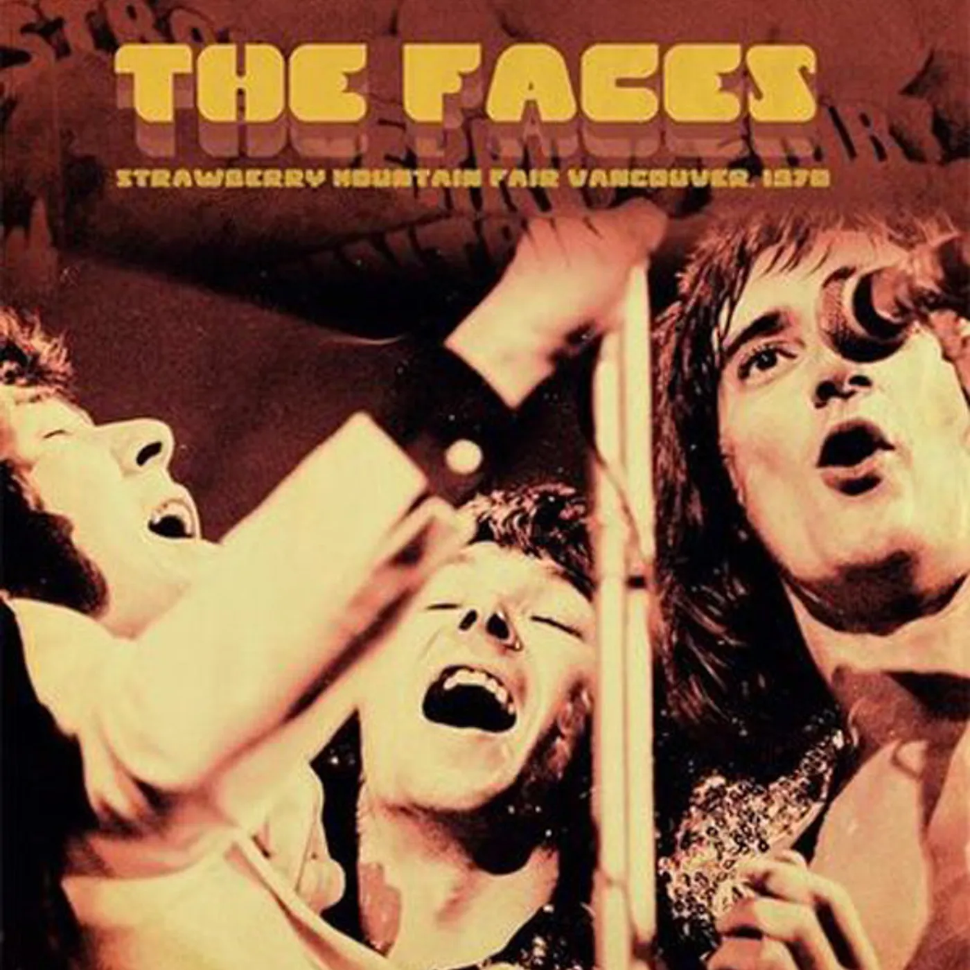 Faces LP - Strawberry Mountain Fair, Vancouver 1970 [180G Yellow Vinyl]