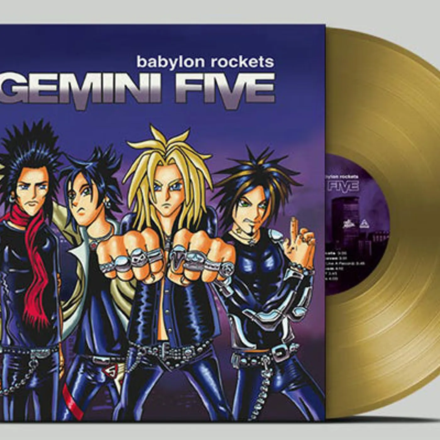 Gemini Five LP - Babylon Rockets (Gold Vinyl)