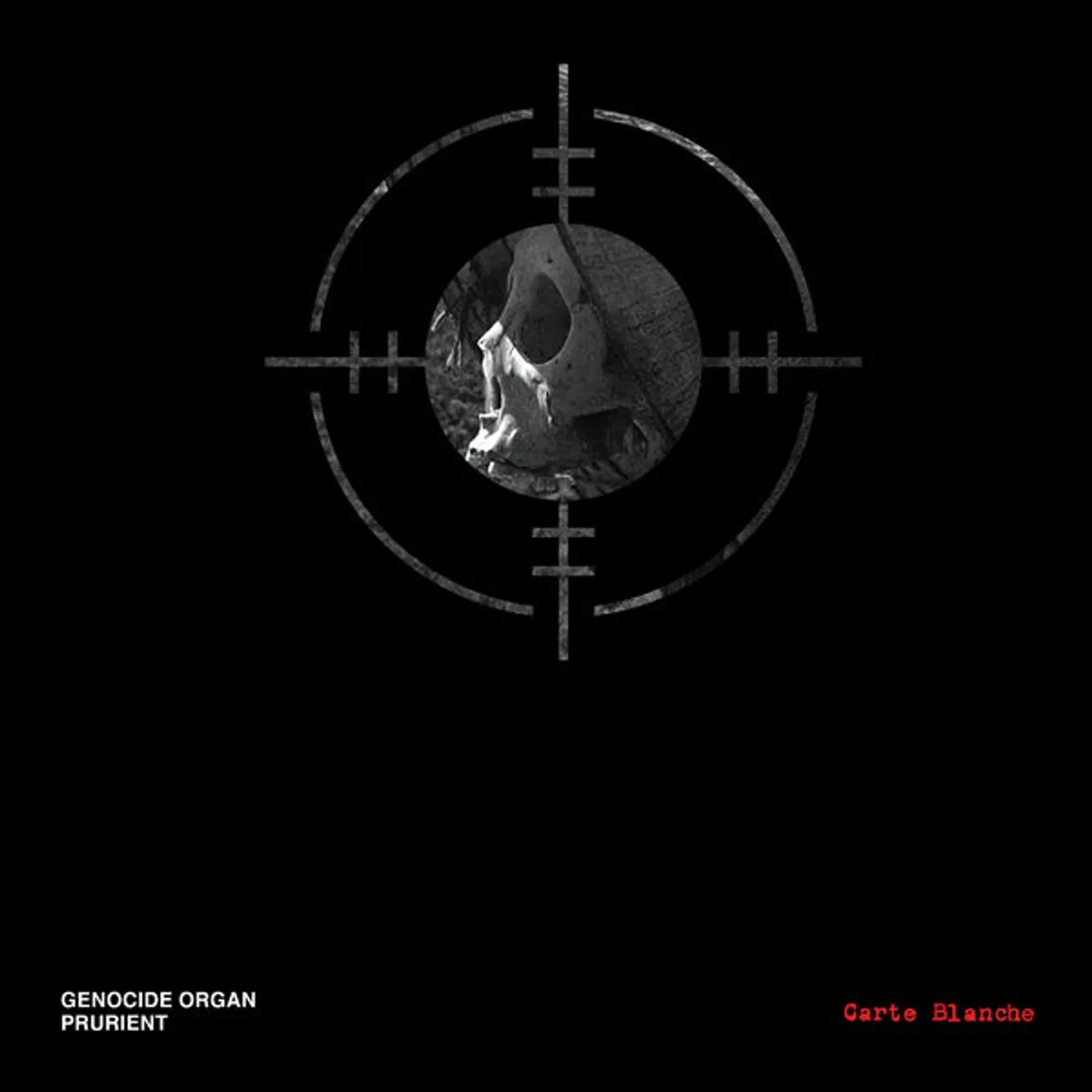 Genocide Organ / Prurient Genocide Organ/Prurient LP - Carte Blanche (Vinyl)