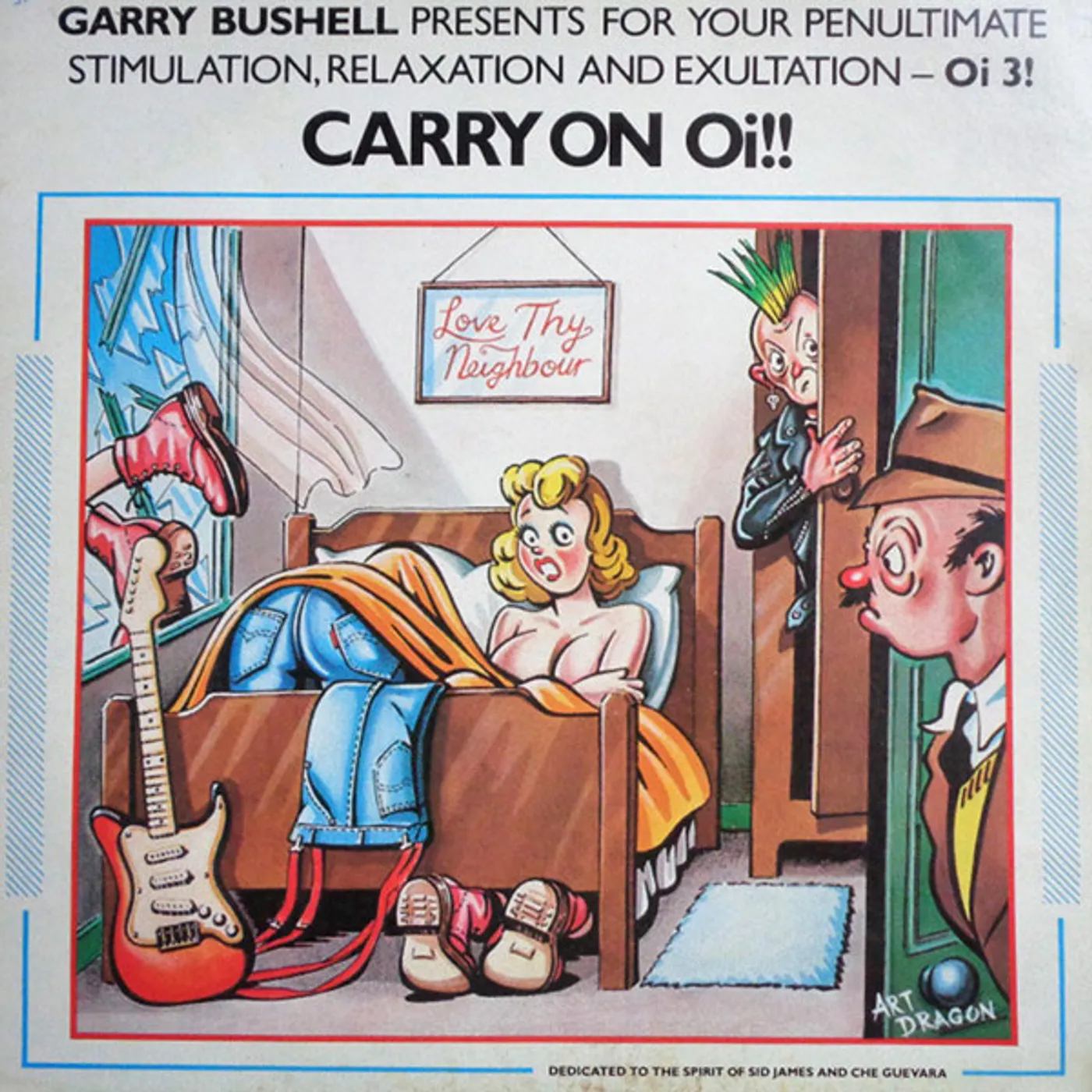 Geoffrey Oi!Cott LP - Carry On Oi!Cott (Lp+Cd)