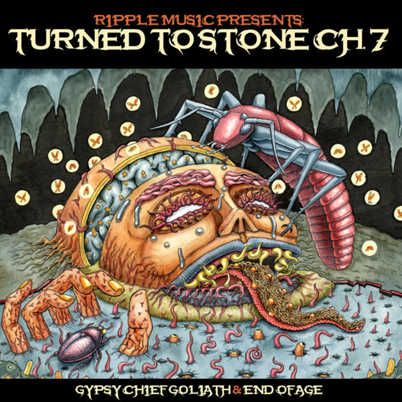 Gypsy Chief Goliath & End Of Age LP - Turned To Stone: Chapter 7 (Vinyl)