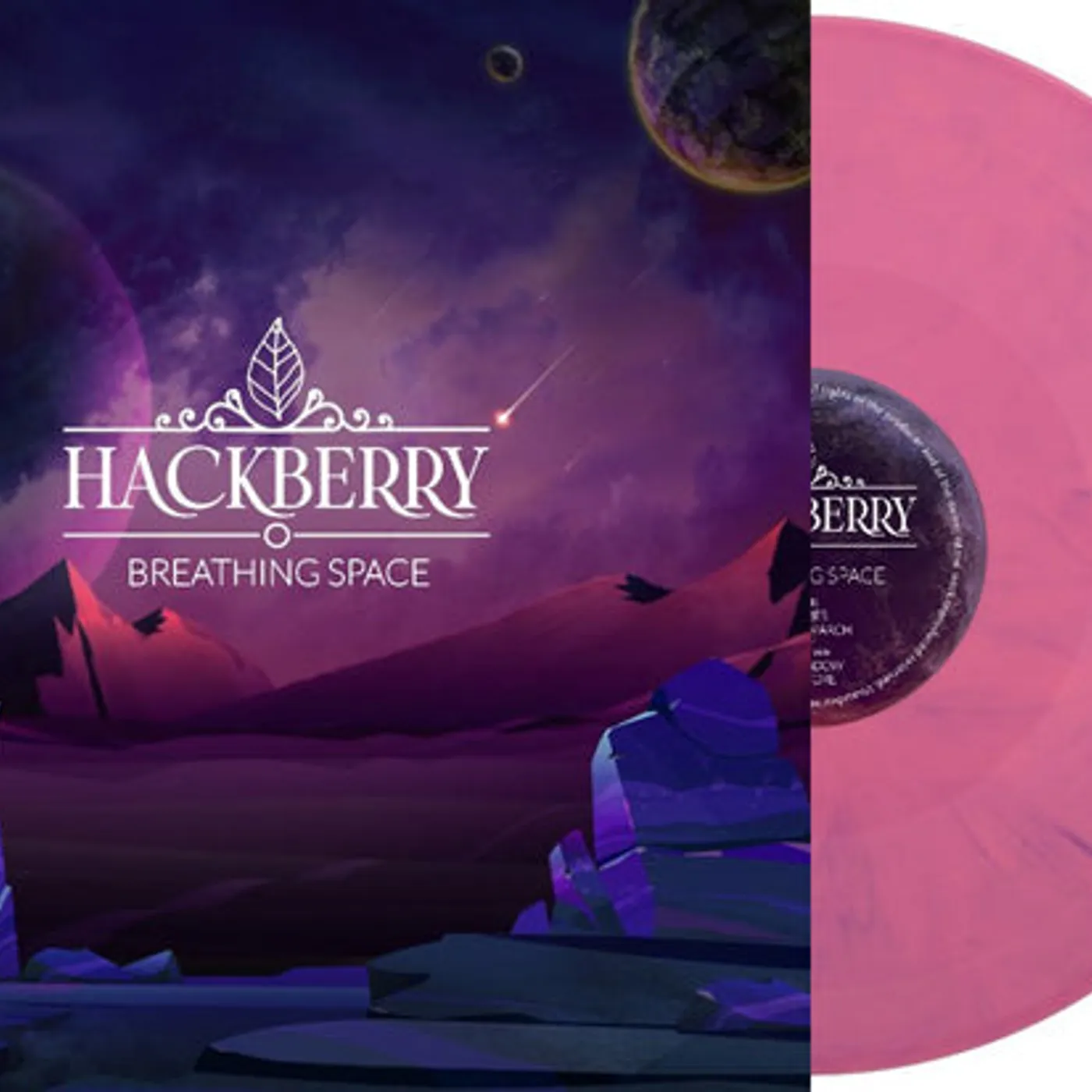 Hackberry LP - Breathing Space (Pink/Purple Vinyl)