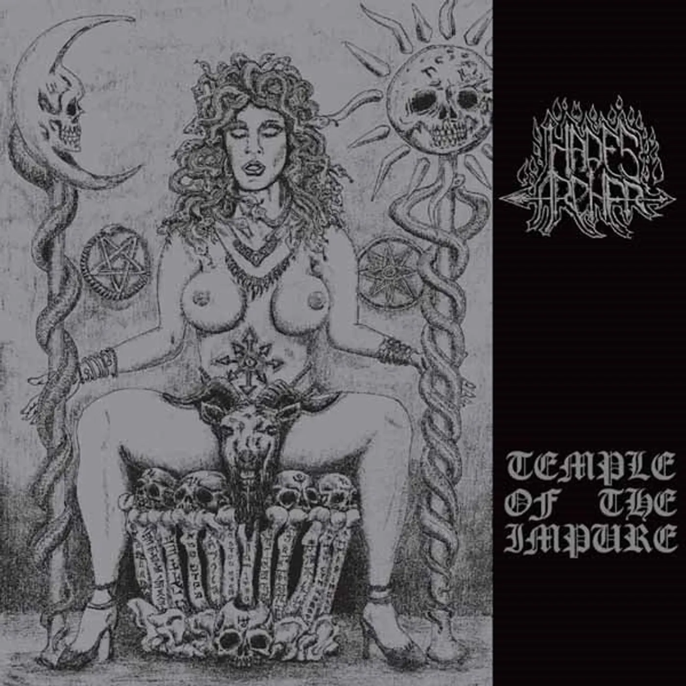 Hades Archer LP - Temple Of The Impure (Vinyl)