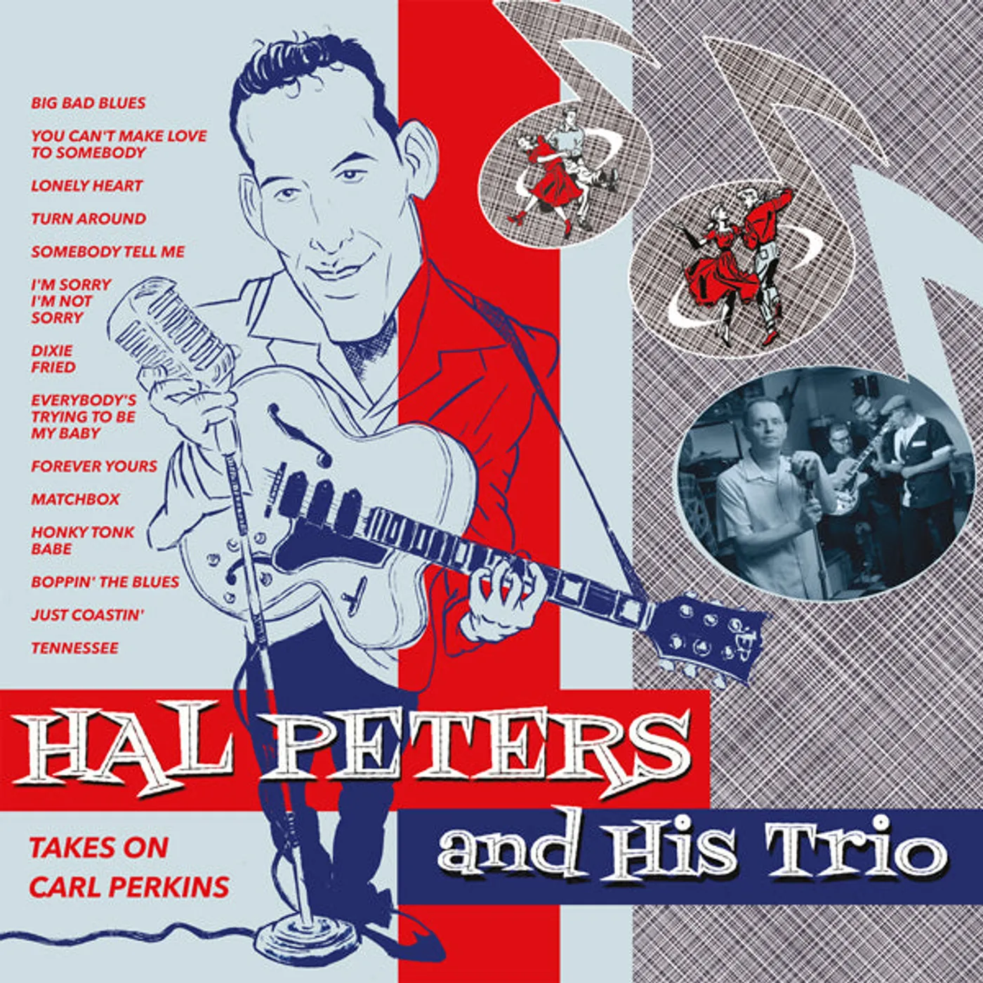 Hal Peters And His Trio LP - Takes On Carl Perkins (Vinyl)