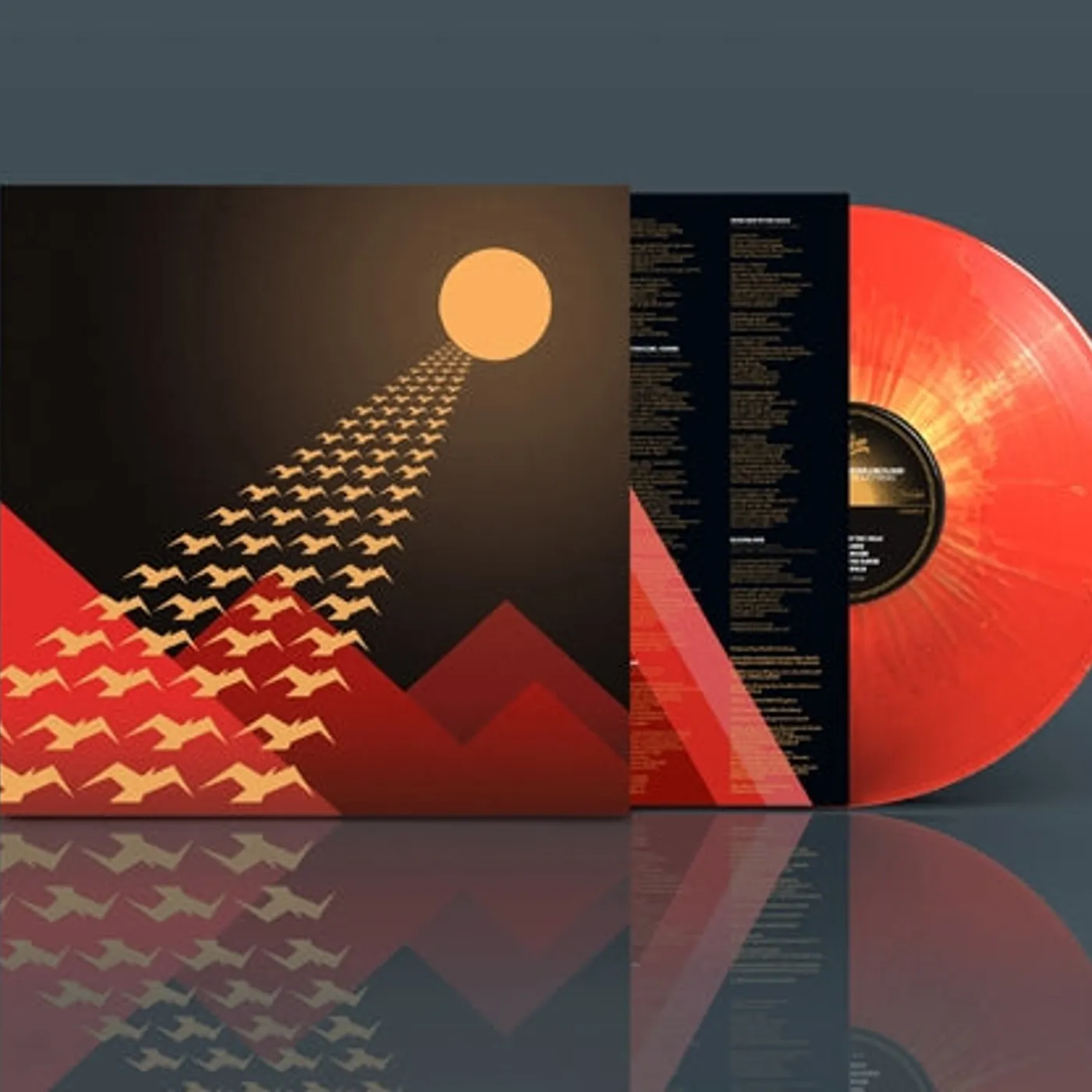 Hellsingland Underground LP - A Hundred Years Is Nothing (Trans Red Base/Splatter/Gold Glitter) (Vinyl)