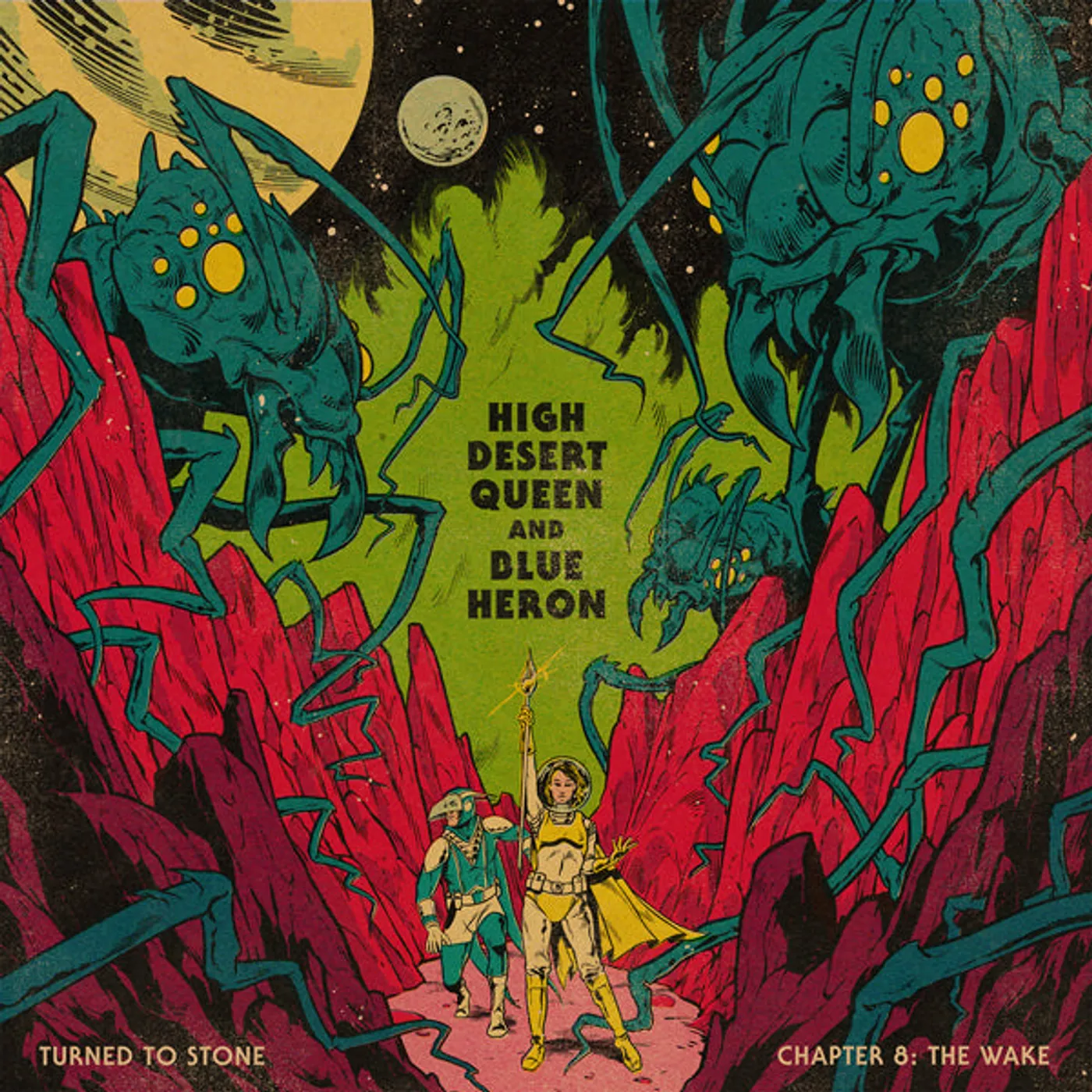 High Desert Queen & Blue Heron LP - Turned To Stone: Chapter 8 The Wake (Vinyl)