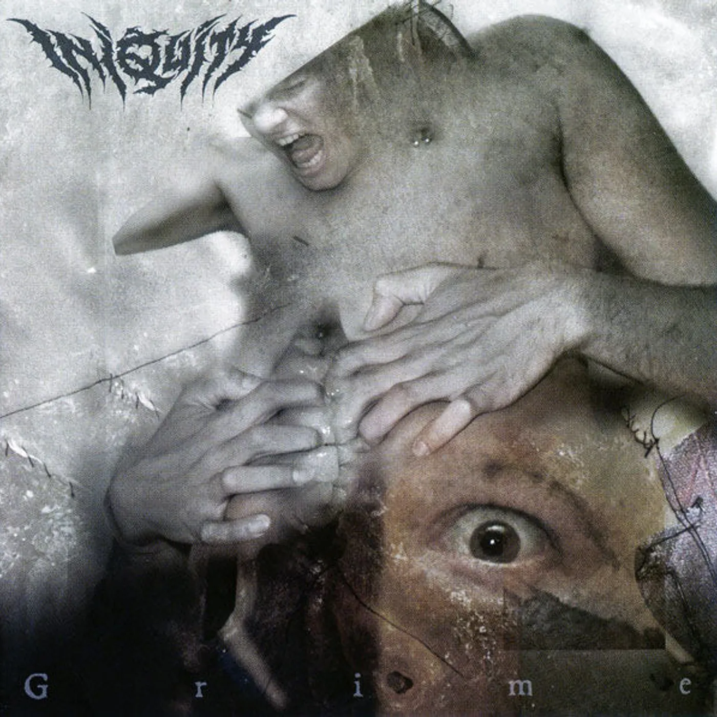 Iniquity LP - Grime (Marbled Grey/Black) (Vinyl)