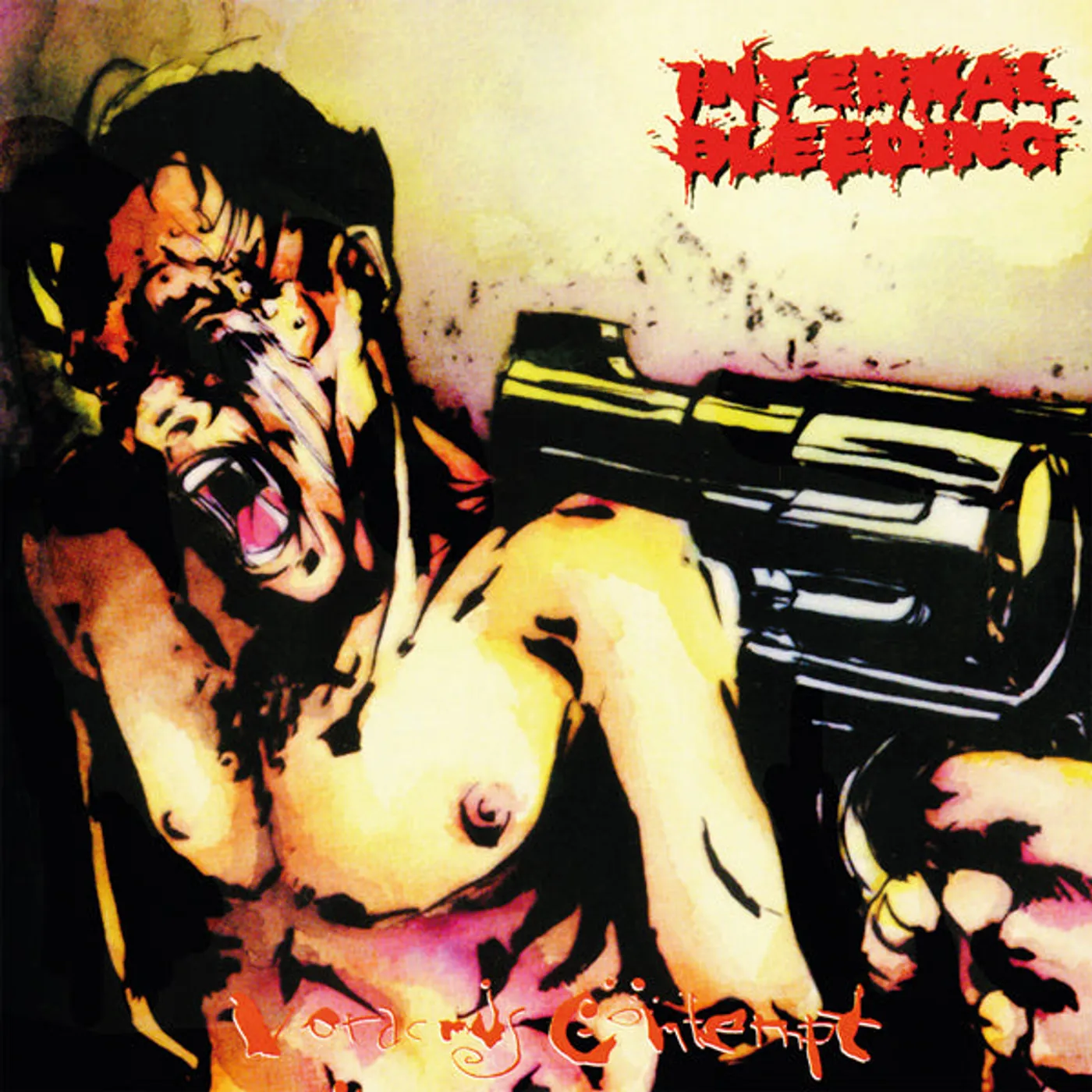 Internal Bleeding LP - Voracious Contempt (Red Vinyl)