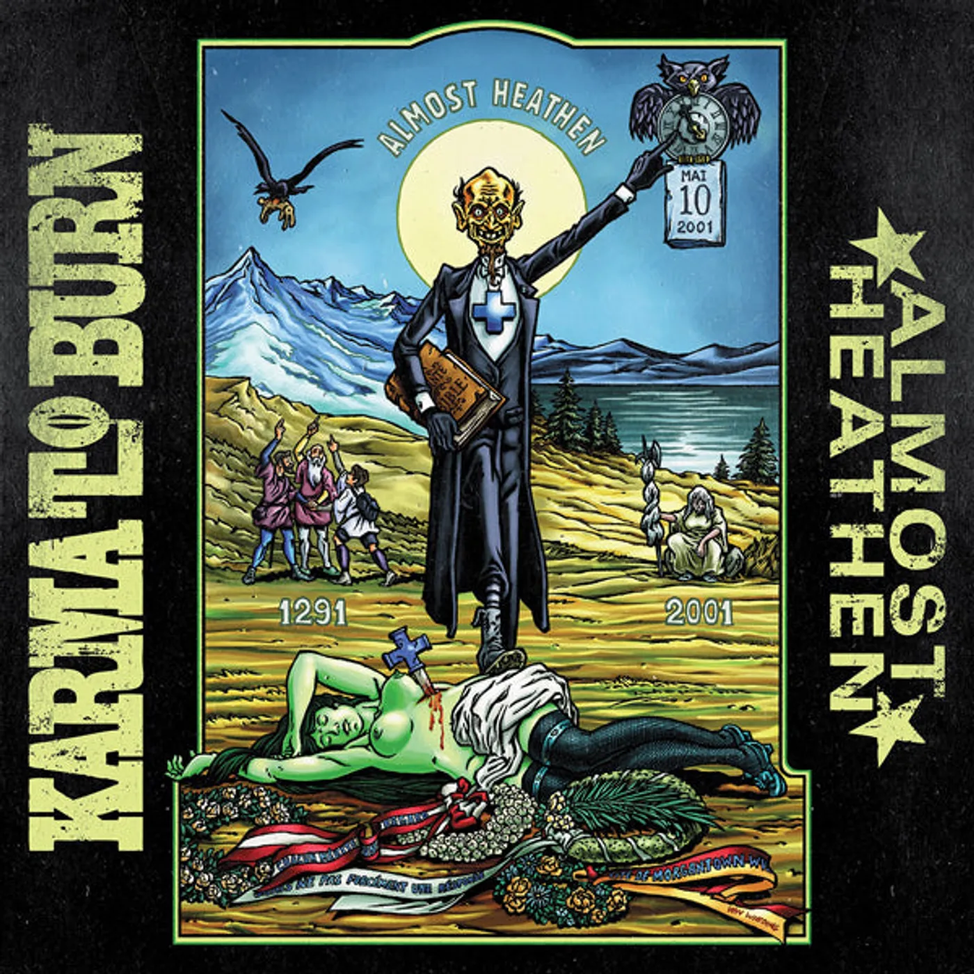 Karma To Burn LP - Almost Heathen (Coloured Vinyl)