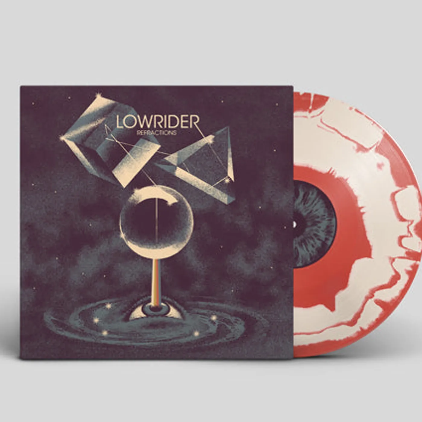 Lowrider LP - Refractions (Bone And Magenta Swirl) (Vinyl)