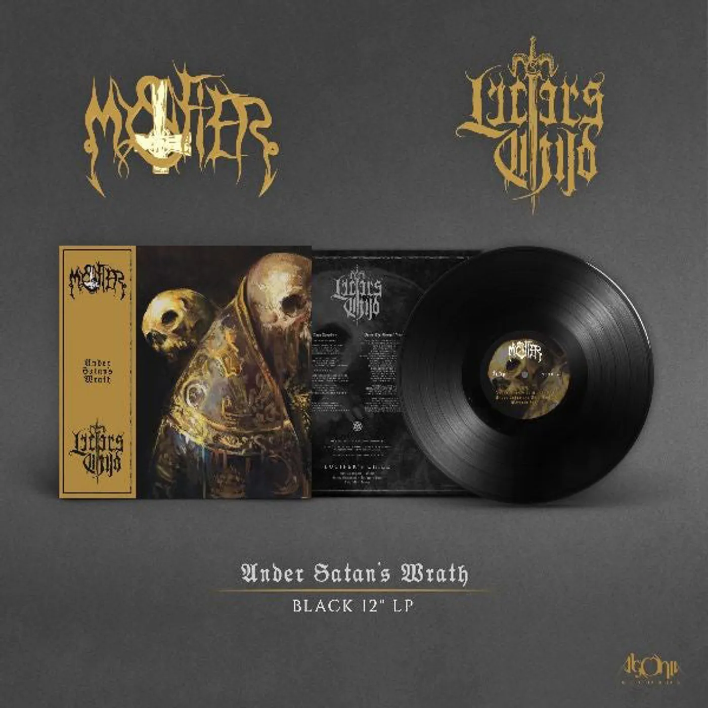 Lucifer'S Child / Mystifier LP - Under Satan'S Wrath (Vinyl)