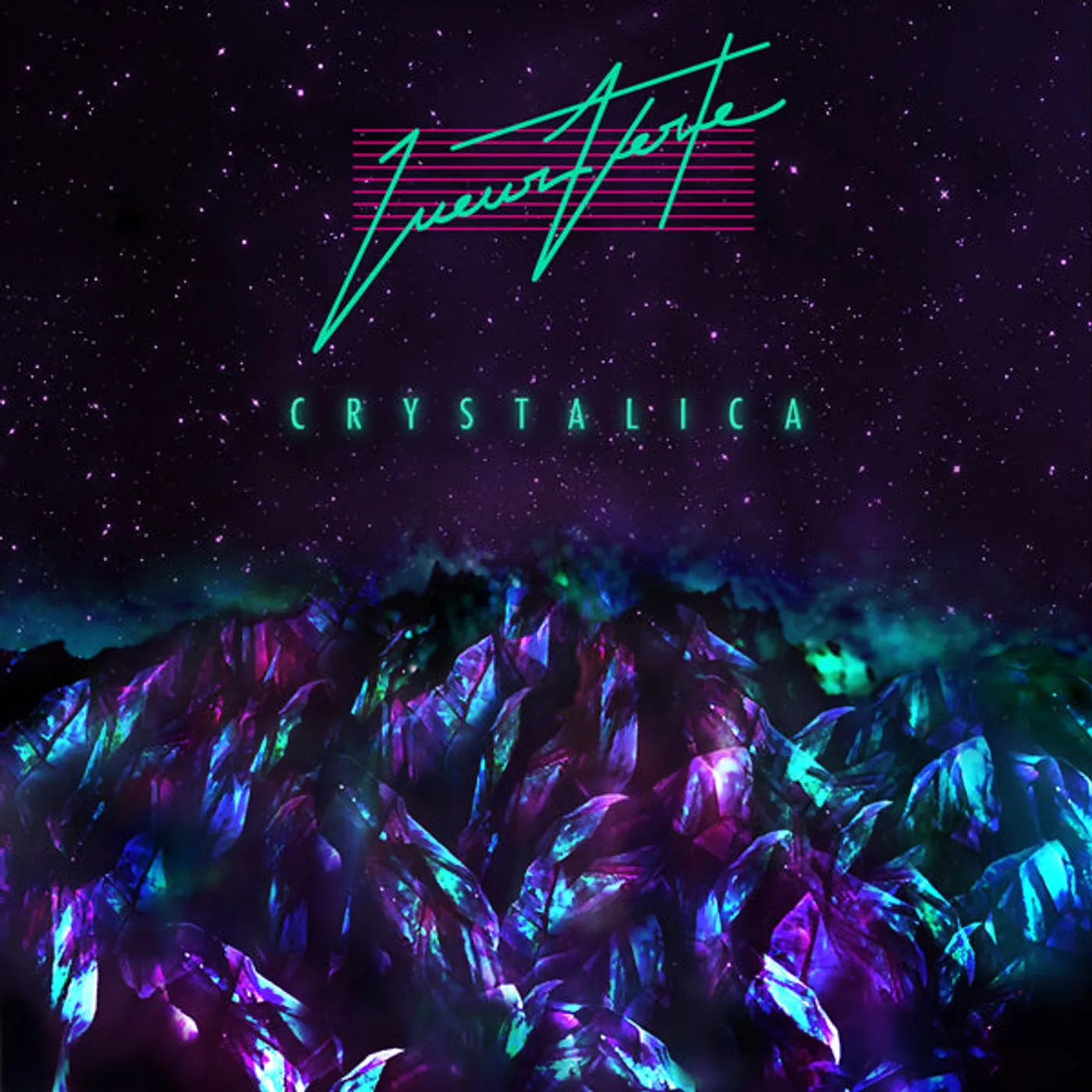 Lueur Verte LP - Crystalica (Limited Marbled Vinyl)