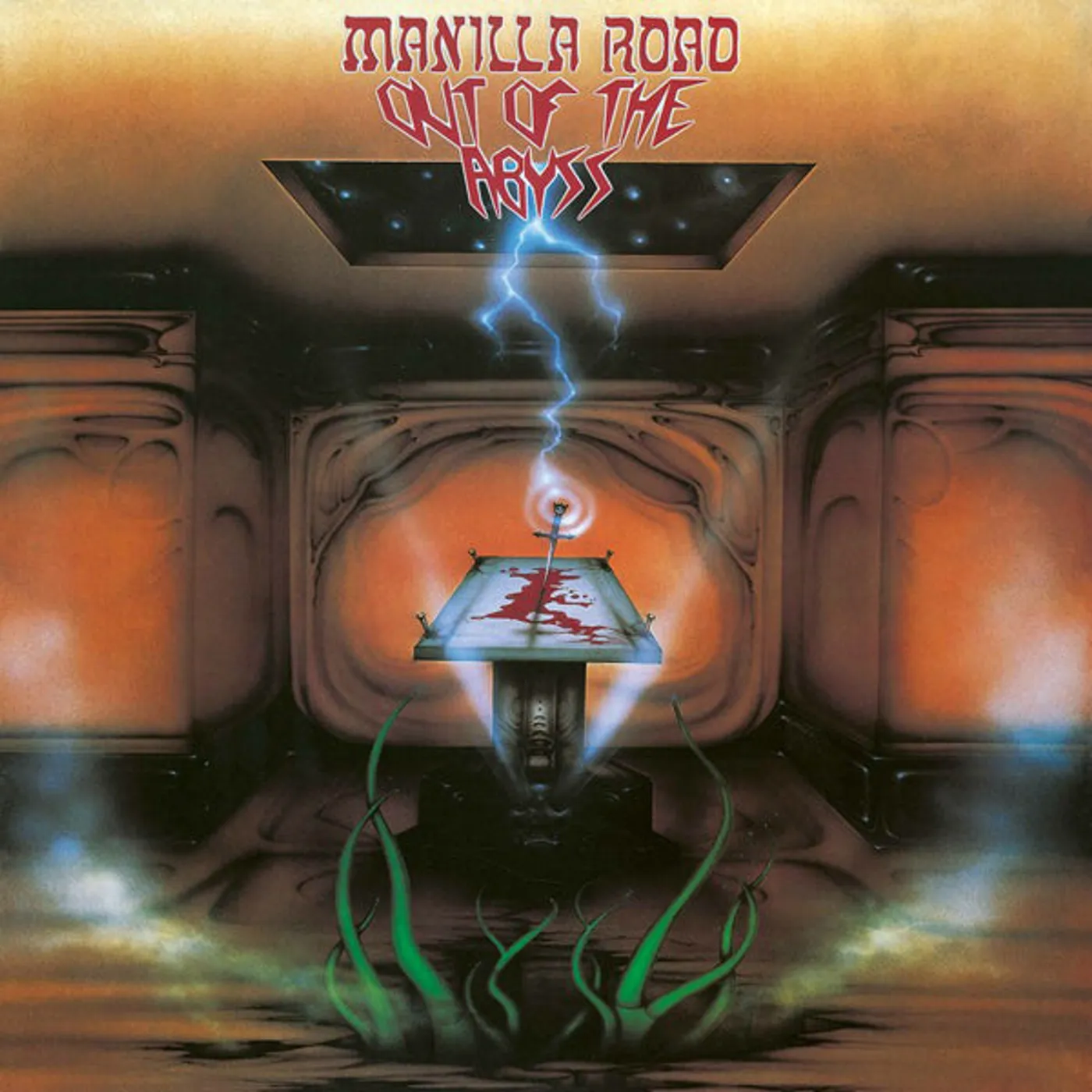 Manilla Road LP - Out Of The Abyss (Transparent Red Vinyl)