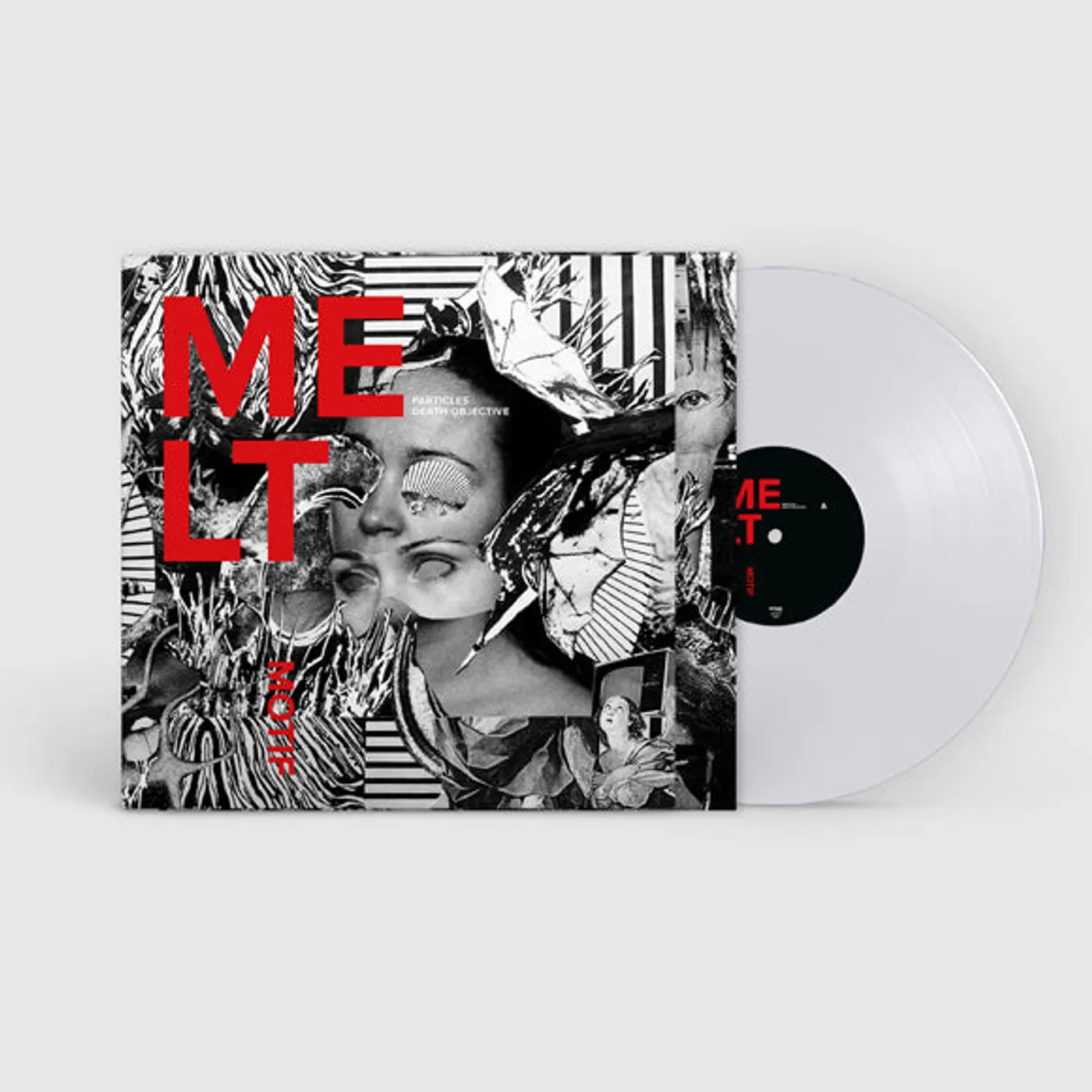 Melt Motif LP - Particles. Death Objective (White Vinyl)
