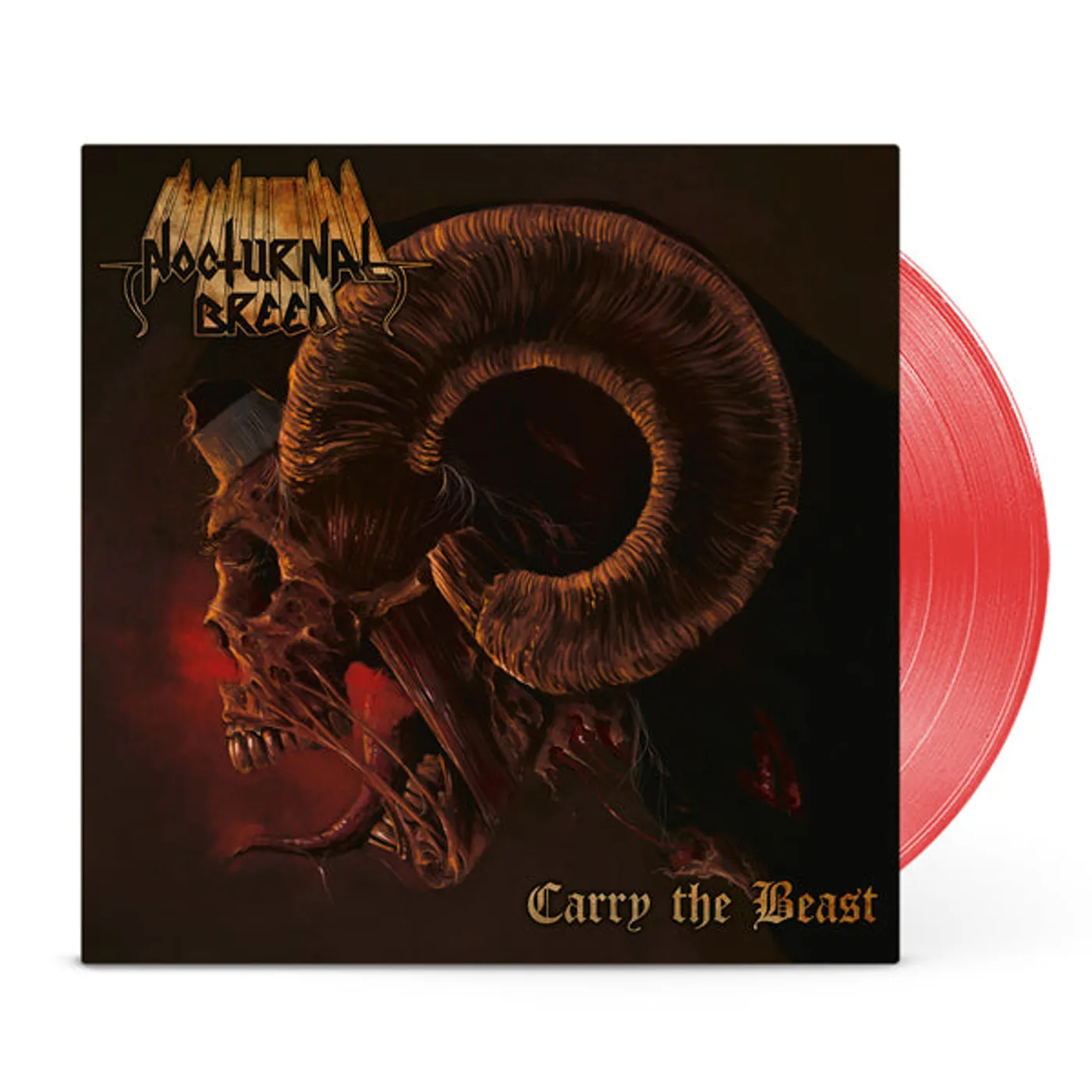 Nocturnal Breed LP - Carry The Beast (Transparent Red Vinyl)