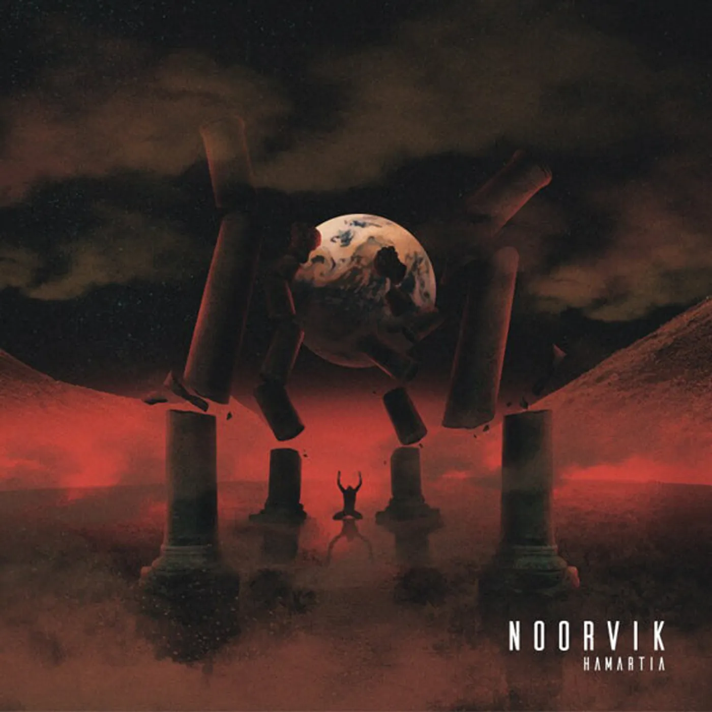 Noorvik LP - Hamartia (Yellow/Black Marble Vinyl)