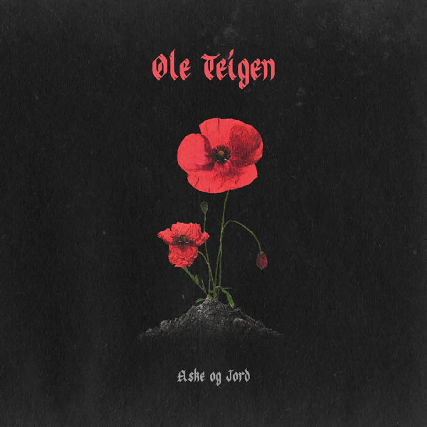 Ole Teigen LP - Aske Og Jord (Red/Black Vinyl)