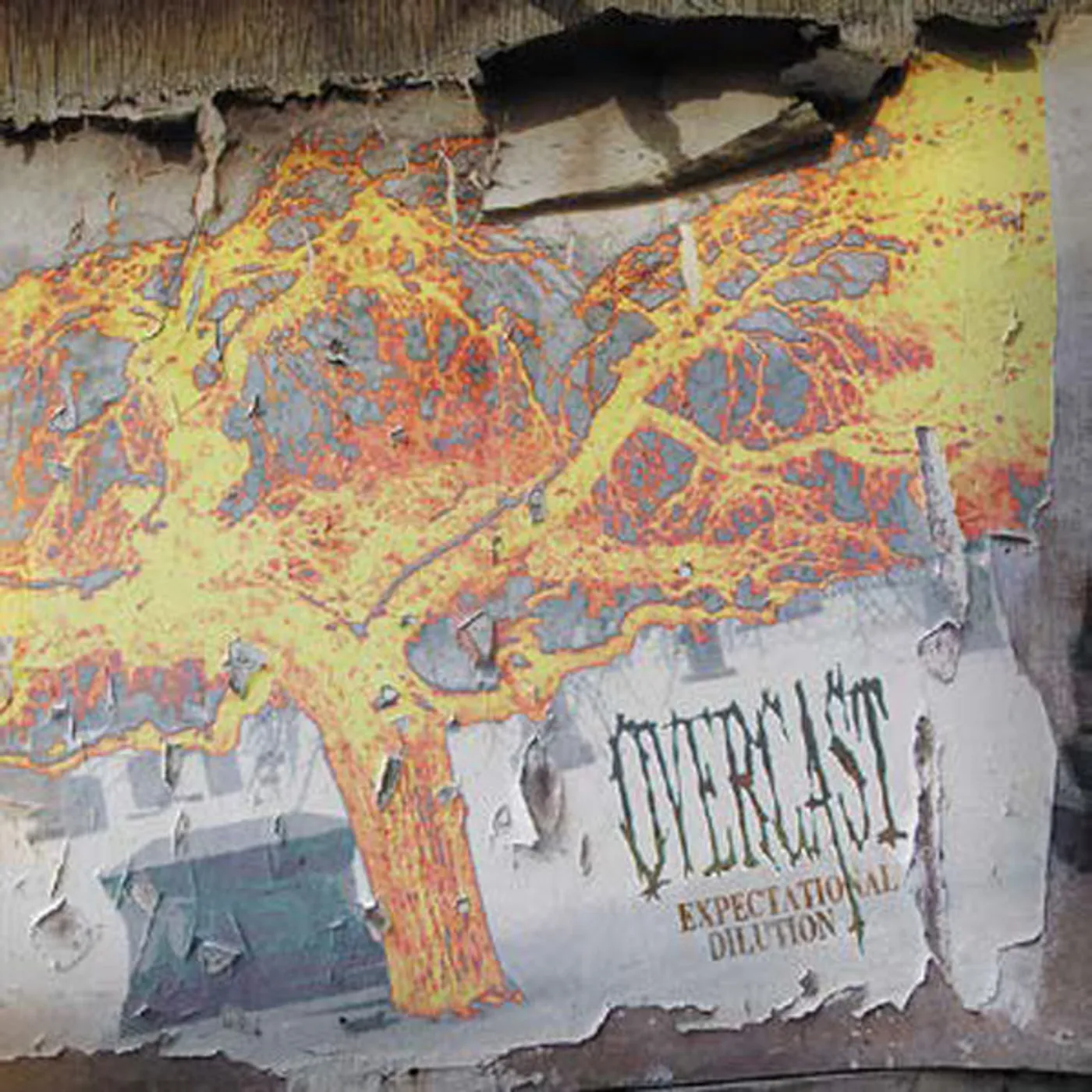 Overcast LP - Expectational Dilution (Clear/Orange Splatter) (Vinyl)